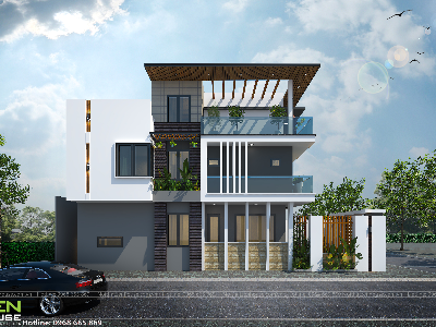 Thiết kế Nhà Mặt Phố tại Hưng Yên THIẾT KẾ NHÀ Ở DÂN DỤNG