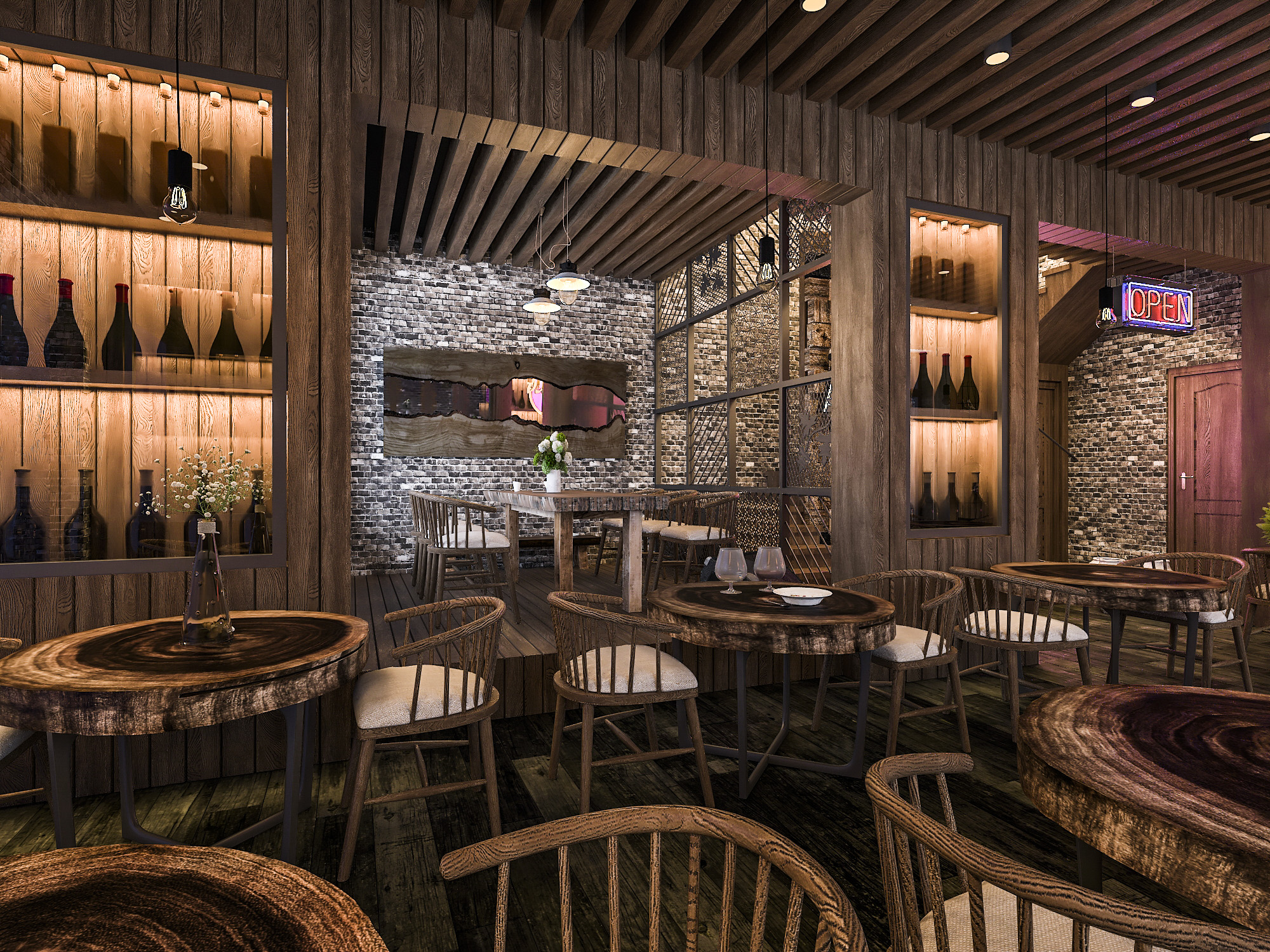 thiết kế nội thất Nhà Hàng tại Hồ Chí Minh Ivanka Restaurant 2 1561279110