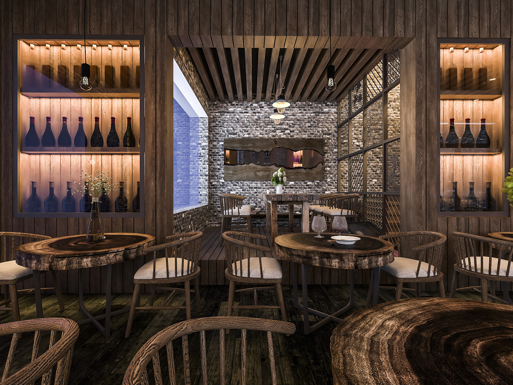 thiết kế nội thất Nhà Hàng tại Hồ Chí Minh Ivanka Restaurant 6 1561279113