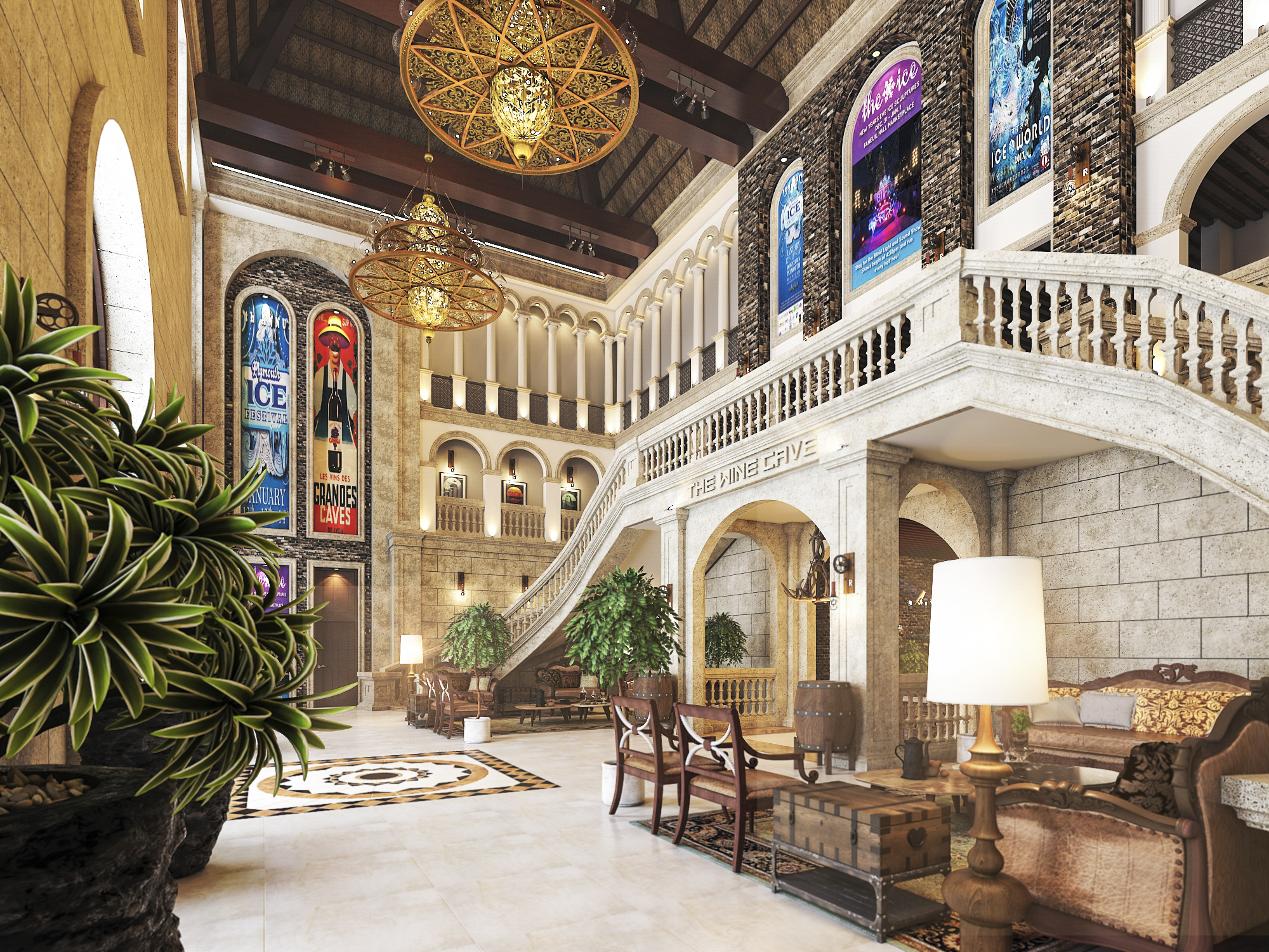 thiết kế nội thất Nhà Hàng tại Lâm Đồng Dalat Wonder Wine Cave 0 1561279331