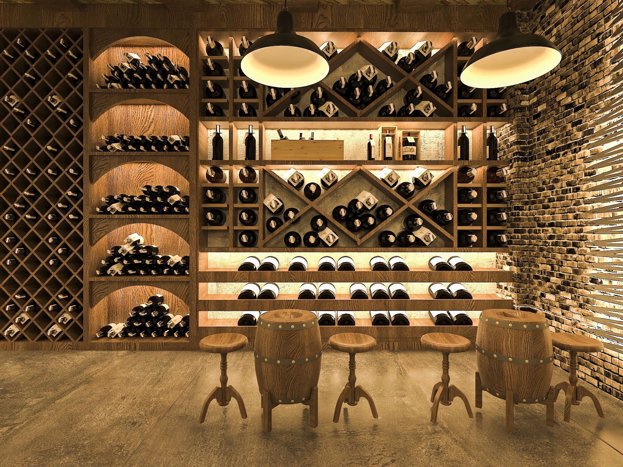 thiết kế nội thất Nhà Hàng tại Lâm Đồng Dalat Wonder Wine Cave 10 1561279335