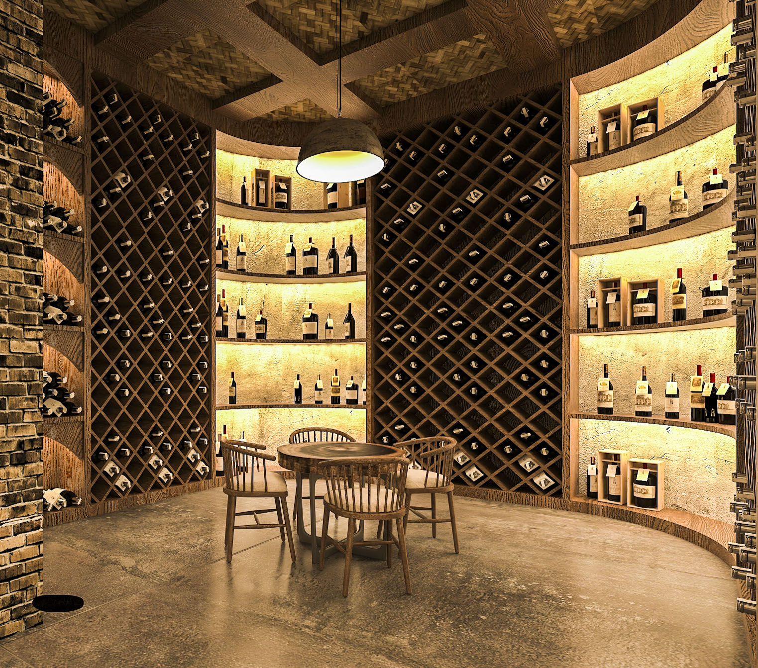thiết kế nội thất Nhà Hàng tại Lâm Đồng Dalat Wonder Wine Cave 11 1561279334