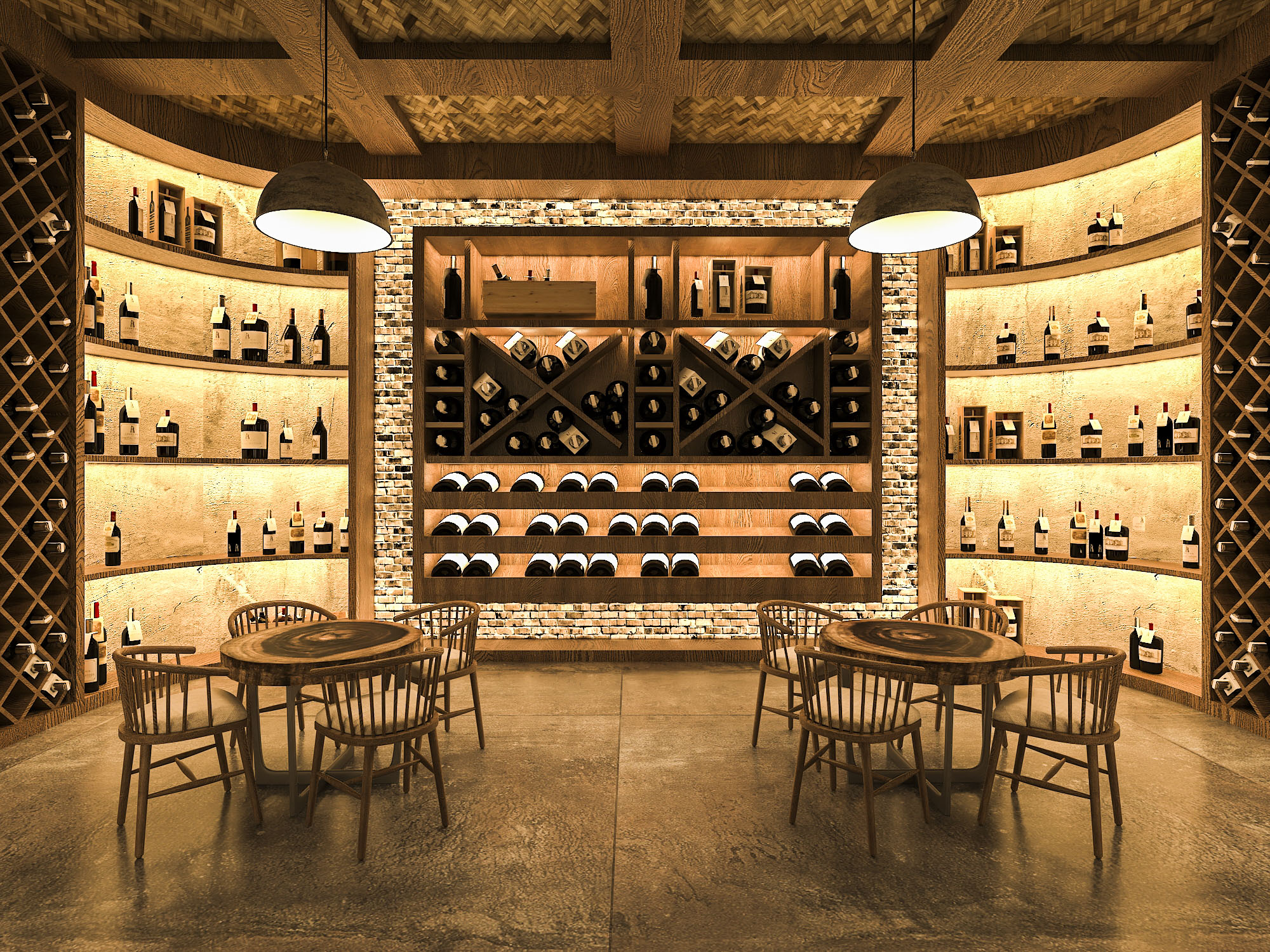 thiết kế nội thất Nhà Hàng tại Lâm Đồng Dalat Wonder Wine Cave 14 1561279337