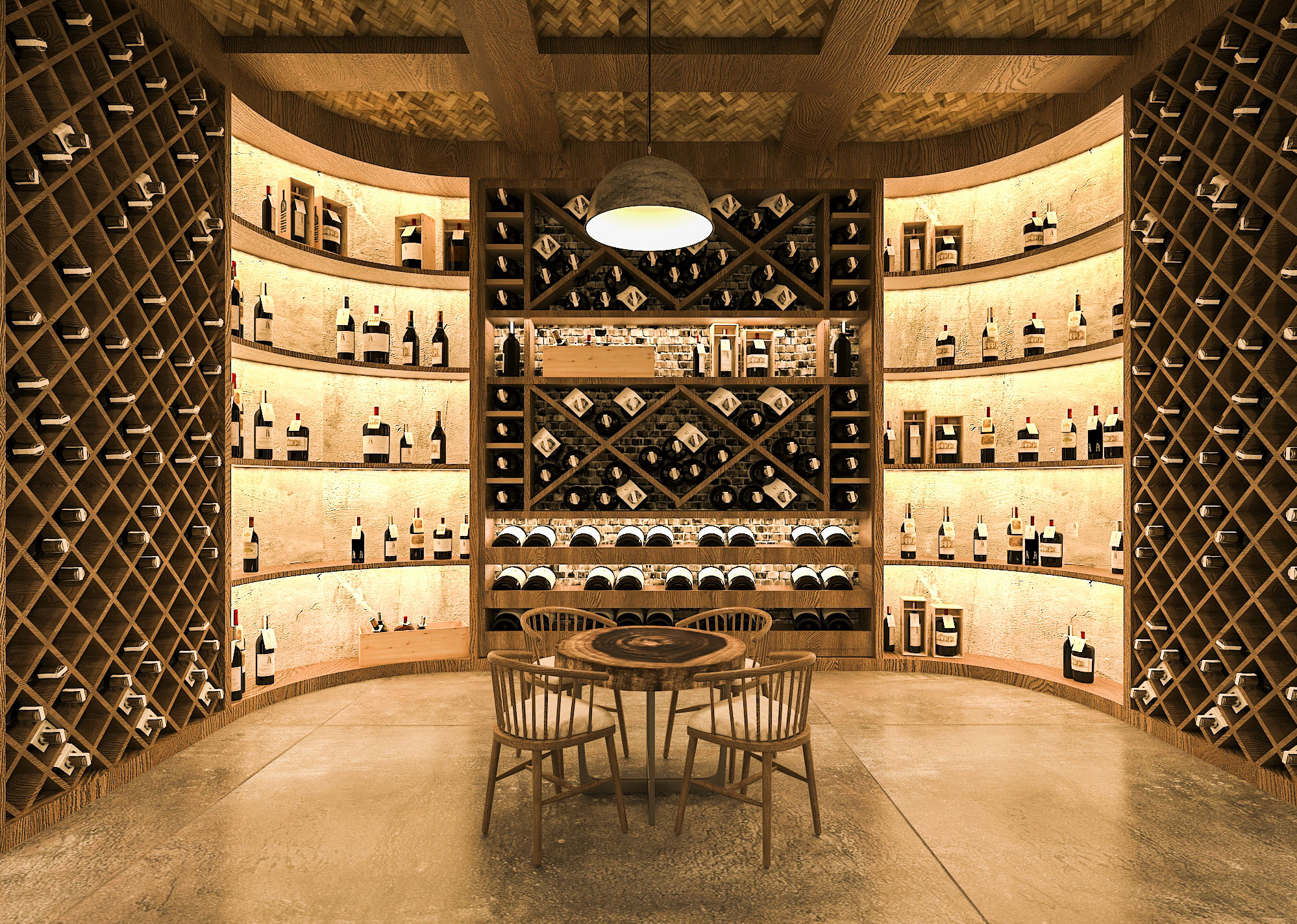 thiết kế nội thất Nhà Hàng tại Lâm Đồng Dalat Wonder Wine Cave 15 1561279337