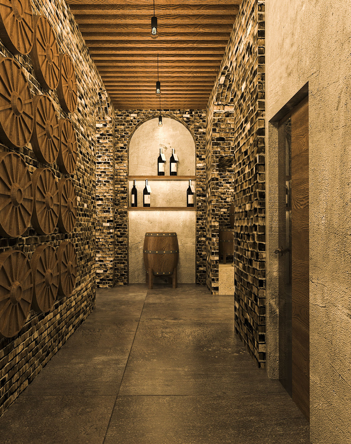 thiết kế nội thất Nhà Hàng tại Lâm Đồng Dalat Wonder Wine Cave 17 1561279336