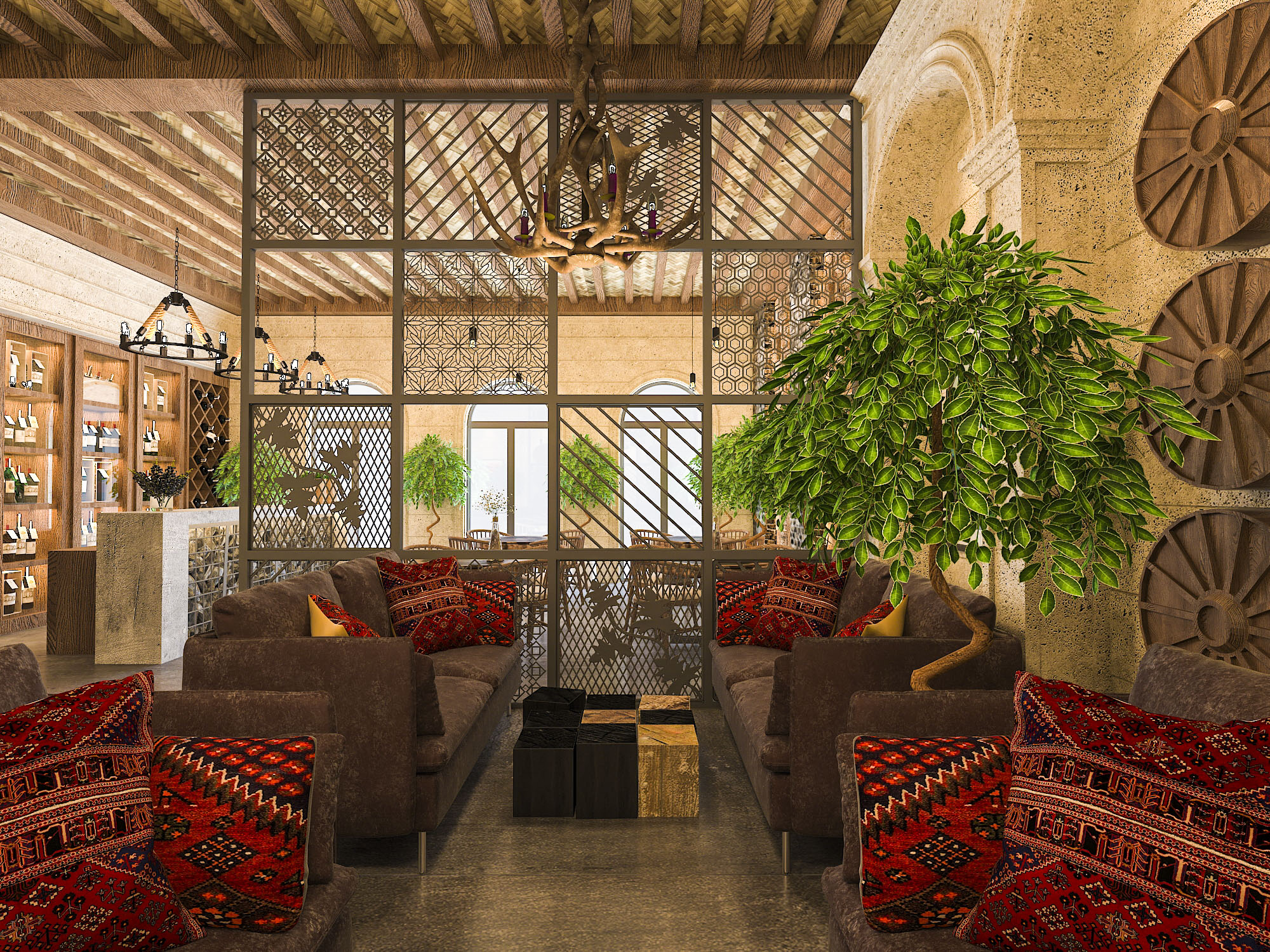 thiết kế nội thất Nhà Hàng tại Lâm Đồng Dalat Wonder Wine Cave 22 1561279339