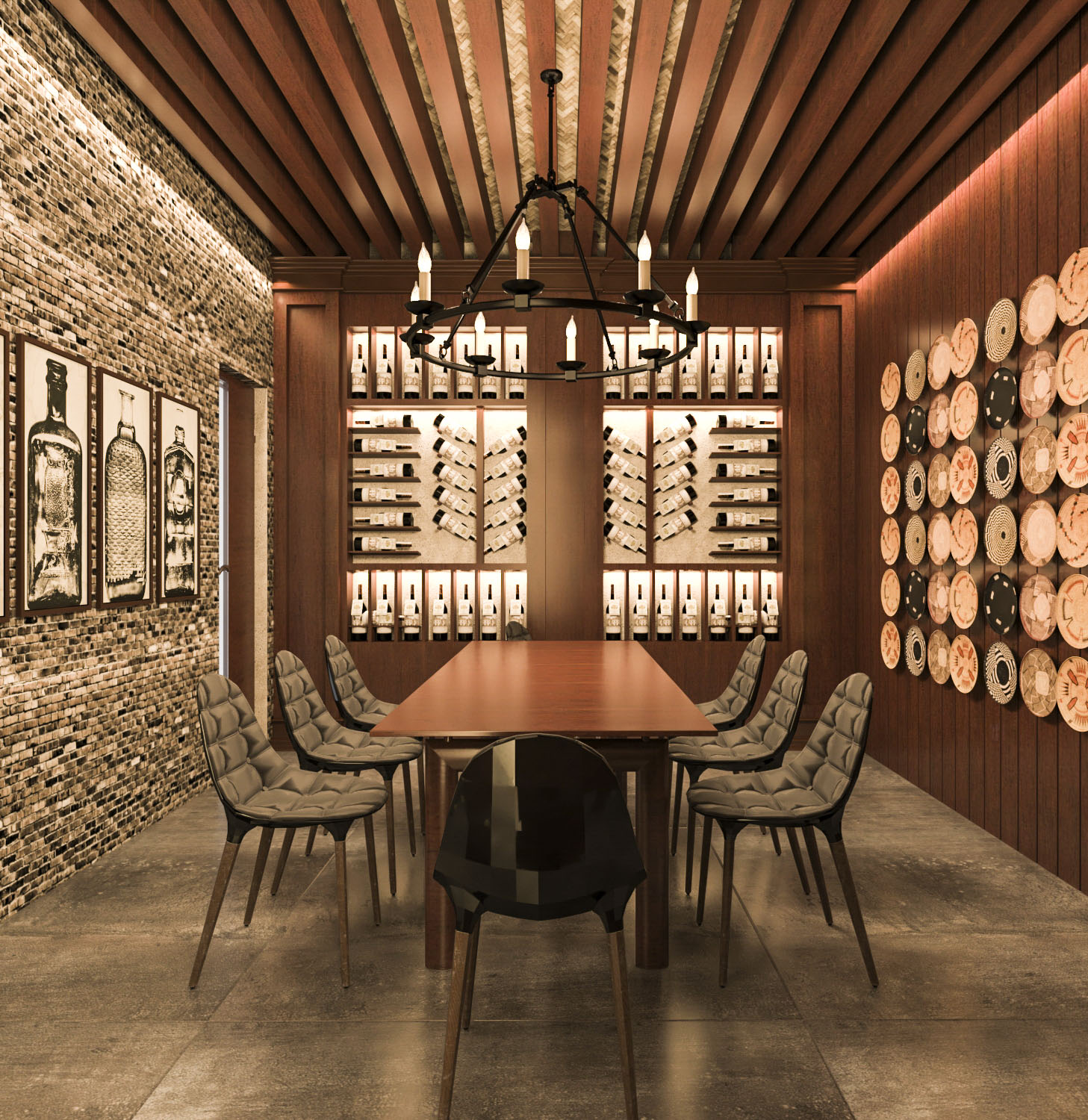 thiết kế nội thất Nhà Hàng tại Lâm Đồng Dalat Wonder Wine Cave 30 1561279342