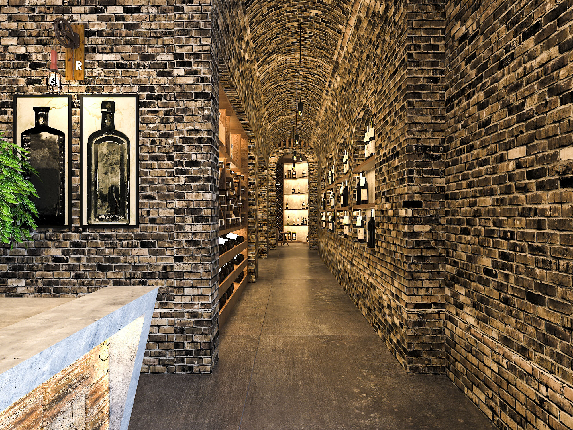 thiết kế nội thất Nhà Hàng tại Lâm Đồng Dalat Wonder Wine Cave 6 1561279331