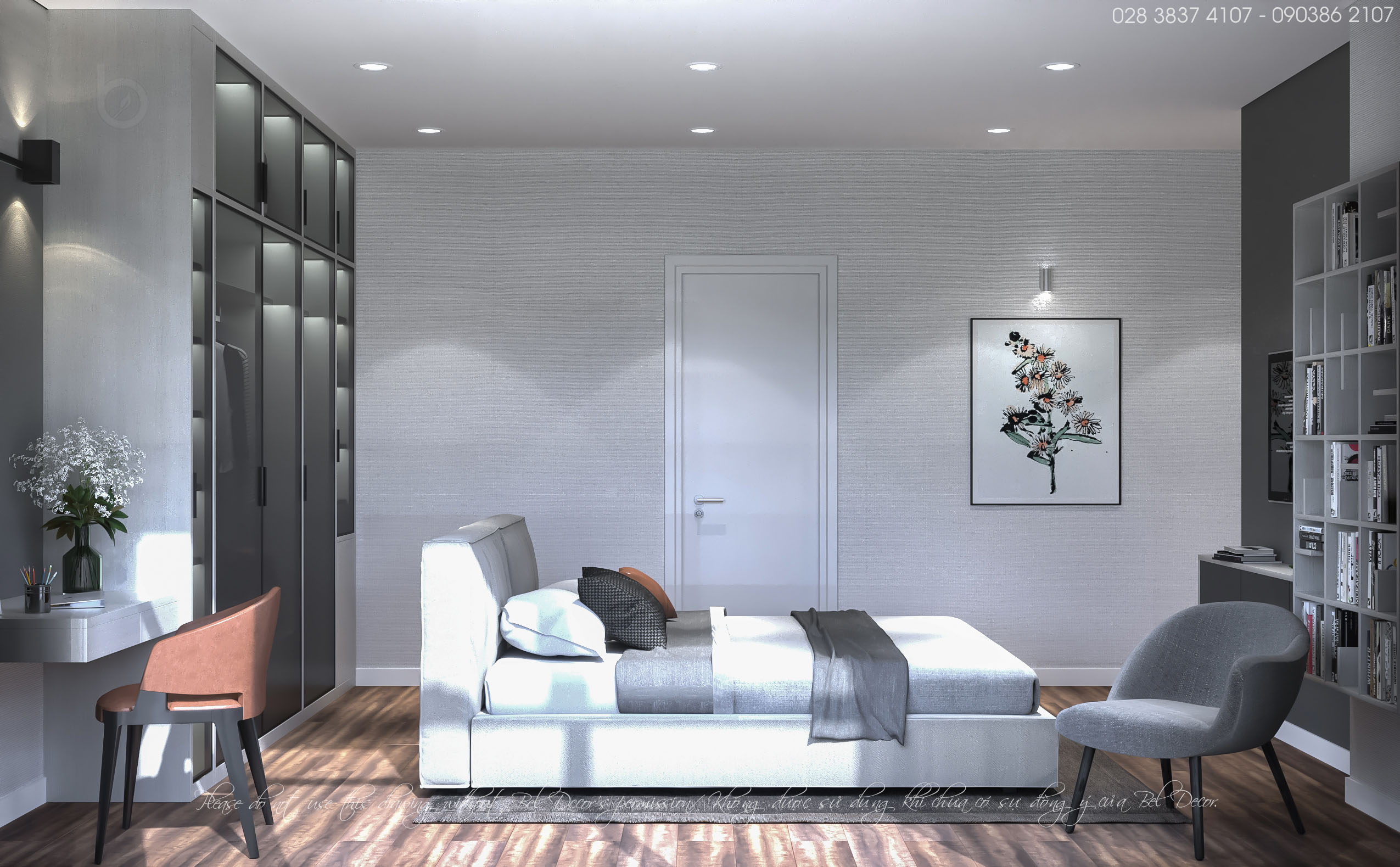 thiết kế nội thất chung cư tại Hồ Chí Minh THIẾT KẾ NỘI THẤT CĂN HỘ (HO1919) 6 1561429811