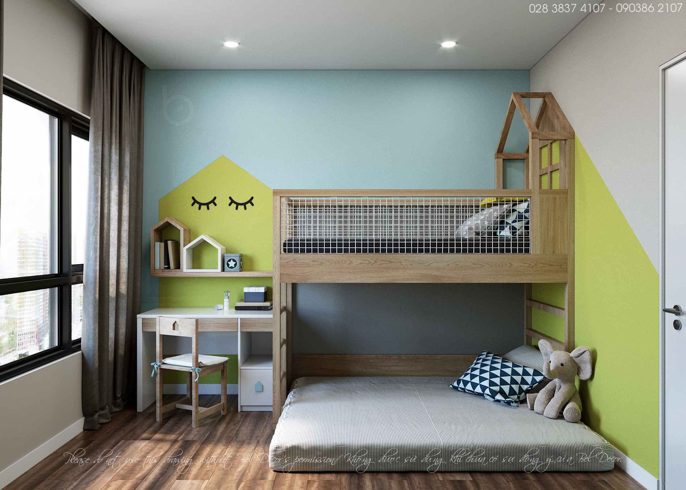 thiết kế nội thất chung cư tại Hồ Chí Minh THIẾT KẾ NỘI THẤT CĂN HỘ (HO1919) 9 1561429813