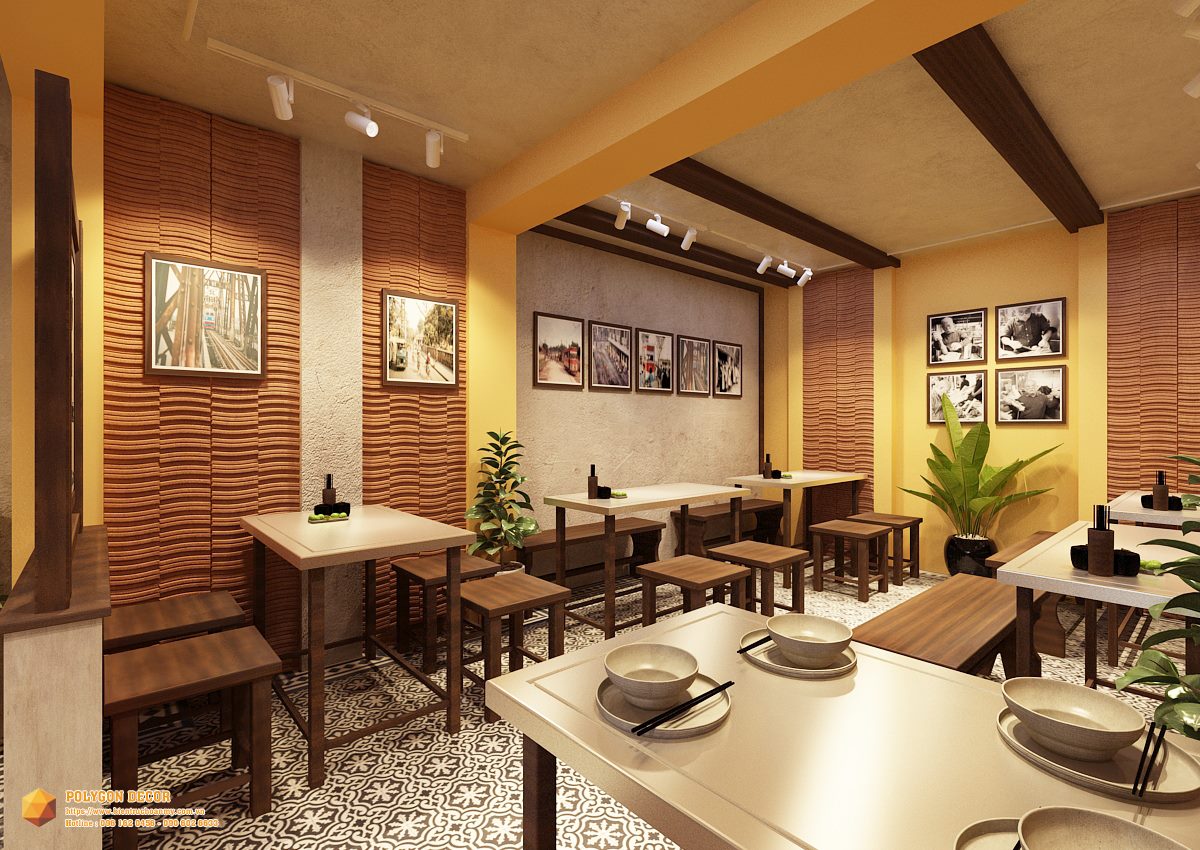 thiết kế nội thất Nhà Hàng tại Hà Nội PHỞ THÌN - CƠ SỞ 2 2 1561950384