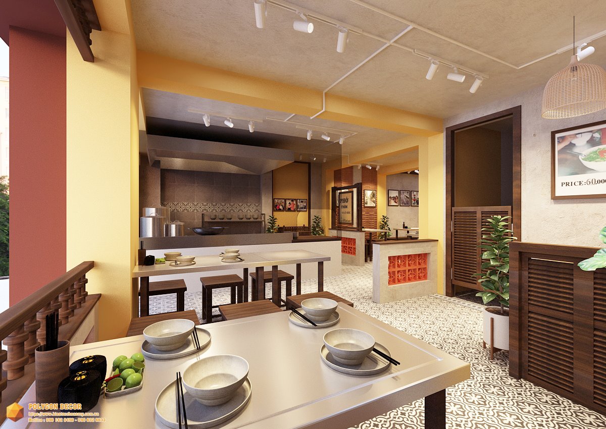 thiết kế nội thất Nhà Hàng tại Hà Nội PHỞ THÌN - CƠ SỞ 2 7 1561950385