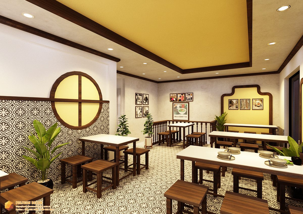 thiết kế nội thất Nhà Hàng tại Hà Nội PHỞ THÌN - CƠ SỞ 2 9 1561950385