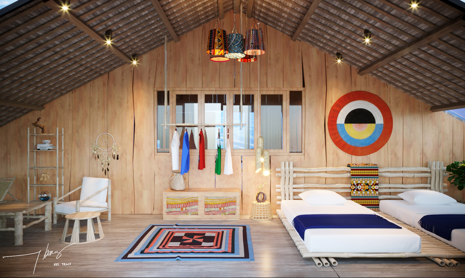 thiết kế nội thất Resort tại Lào Cai HOMESTAY RESORT SAPA 2 1562047542