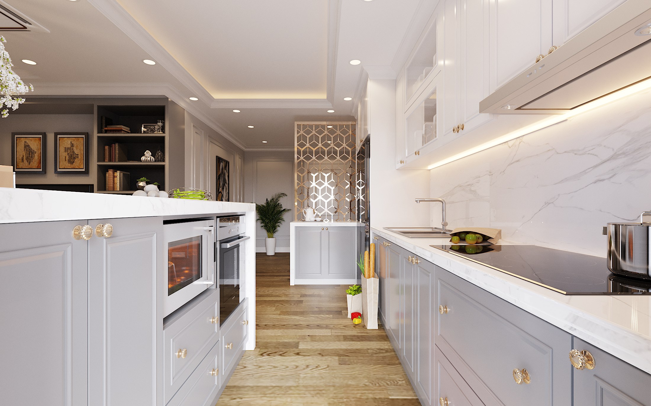 thiết kế Nội thất Chung Cư Căn hộ Chung cư nhà ở23