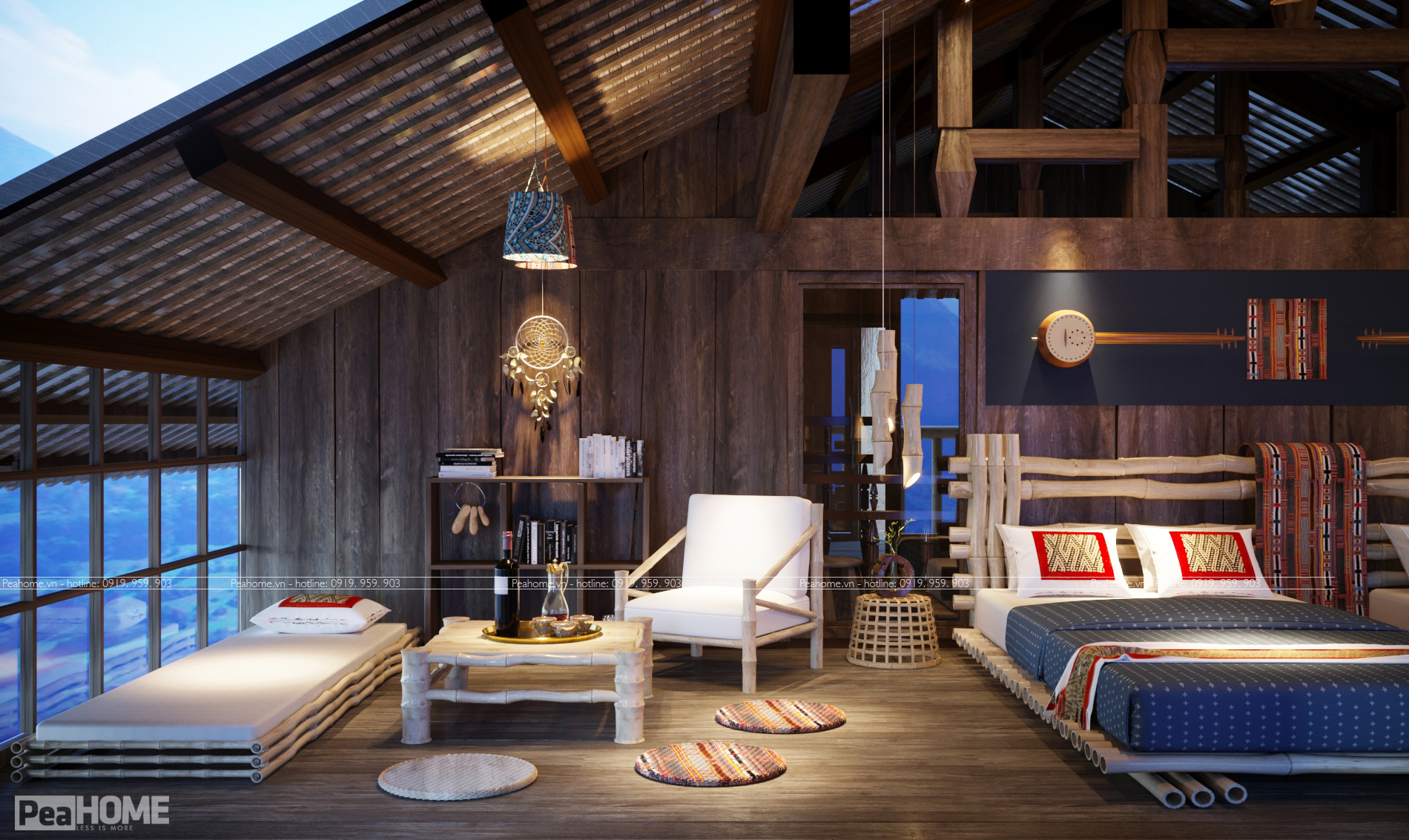 thiết kế nội thất Resort tại Lào Cai SAPA HOMESTAY RESORT 1 1562815031