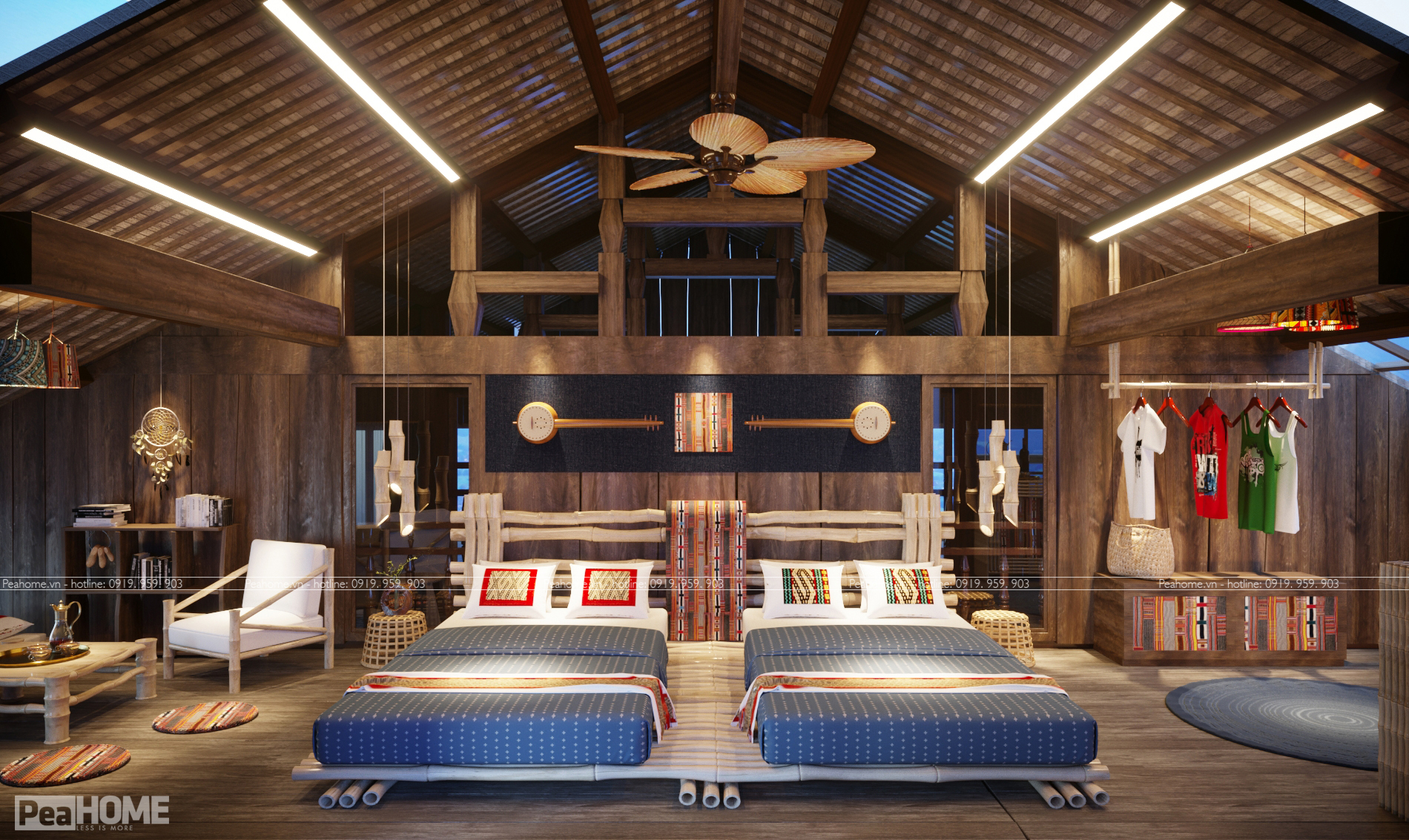 thiết kế nội thất Resort tại Lào Cai SAPA HOMESTAY RESORT 2 1562815032