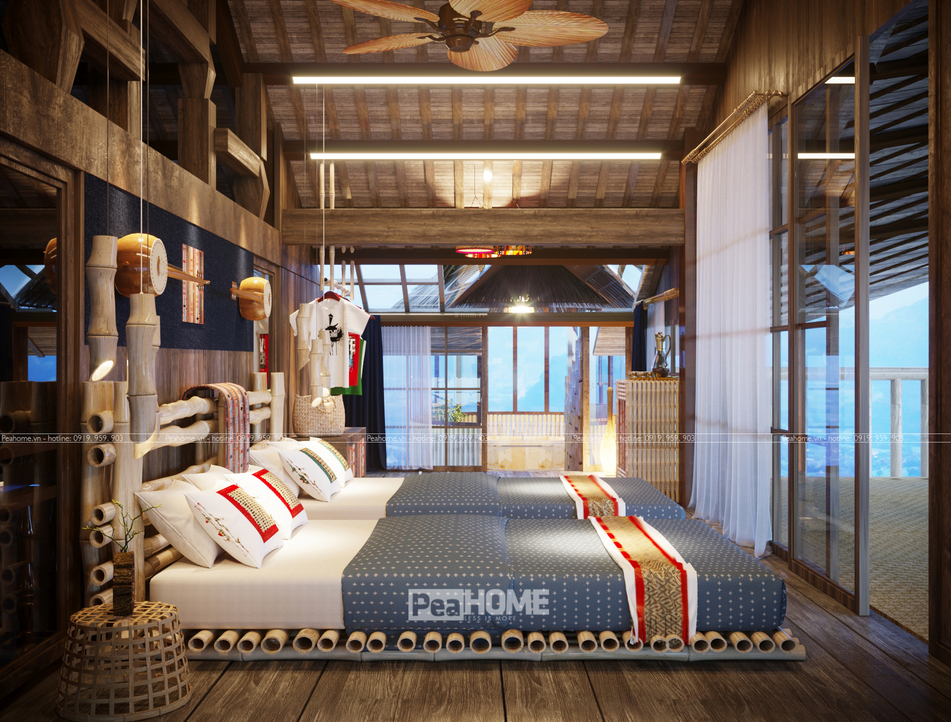 thiết kế nội thất Resort tại Lào Cai SAPA HOMESTAY RESORT 4 1562815032