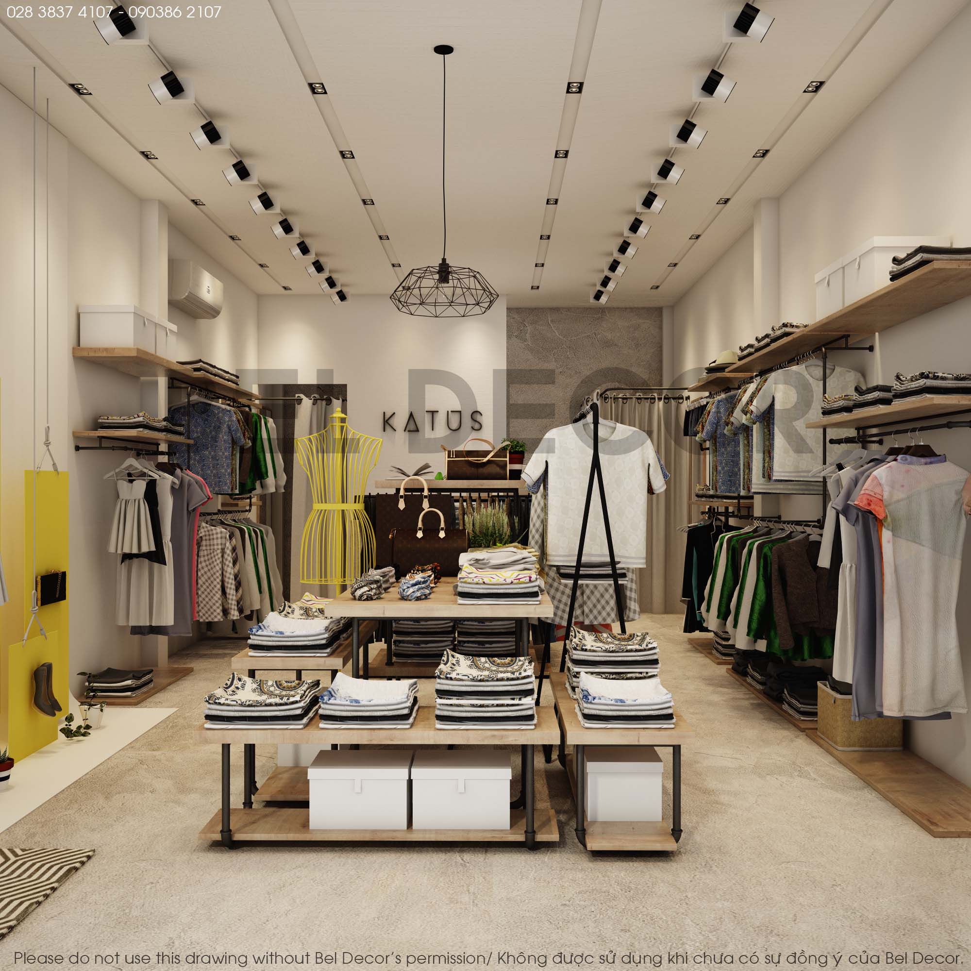 thiết kế nội thất Shop tại Hồ Chí Minh THIẾT KẾ NỘI THẤT SHOP (PR1701) 0 1562832649