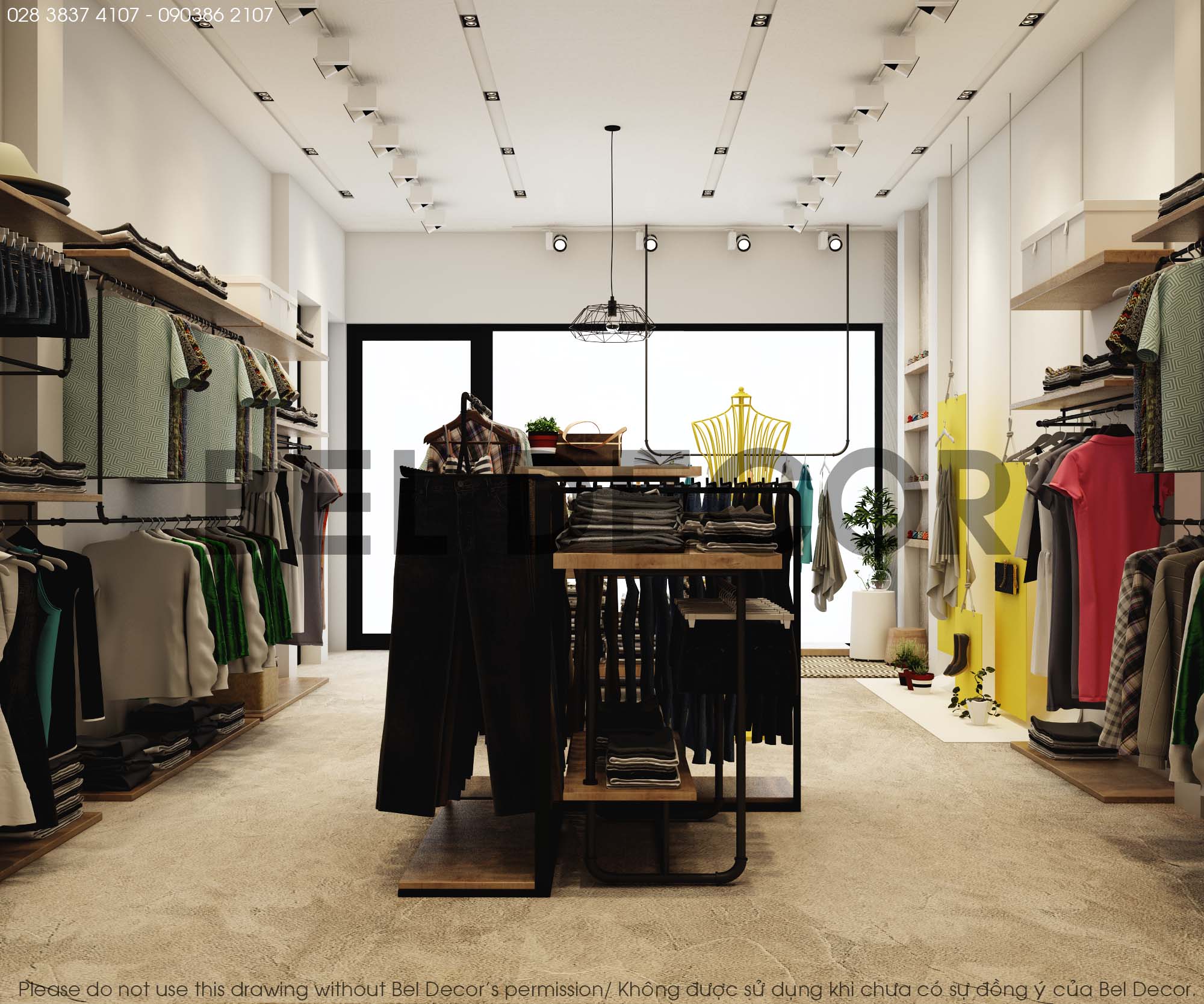 thiết kế nội thất Shop tại Hồ Chí Minh THIẾT KẾ NỘI THẤT SHOP (PR1701) 4 1562832649