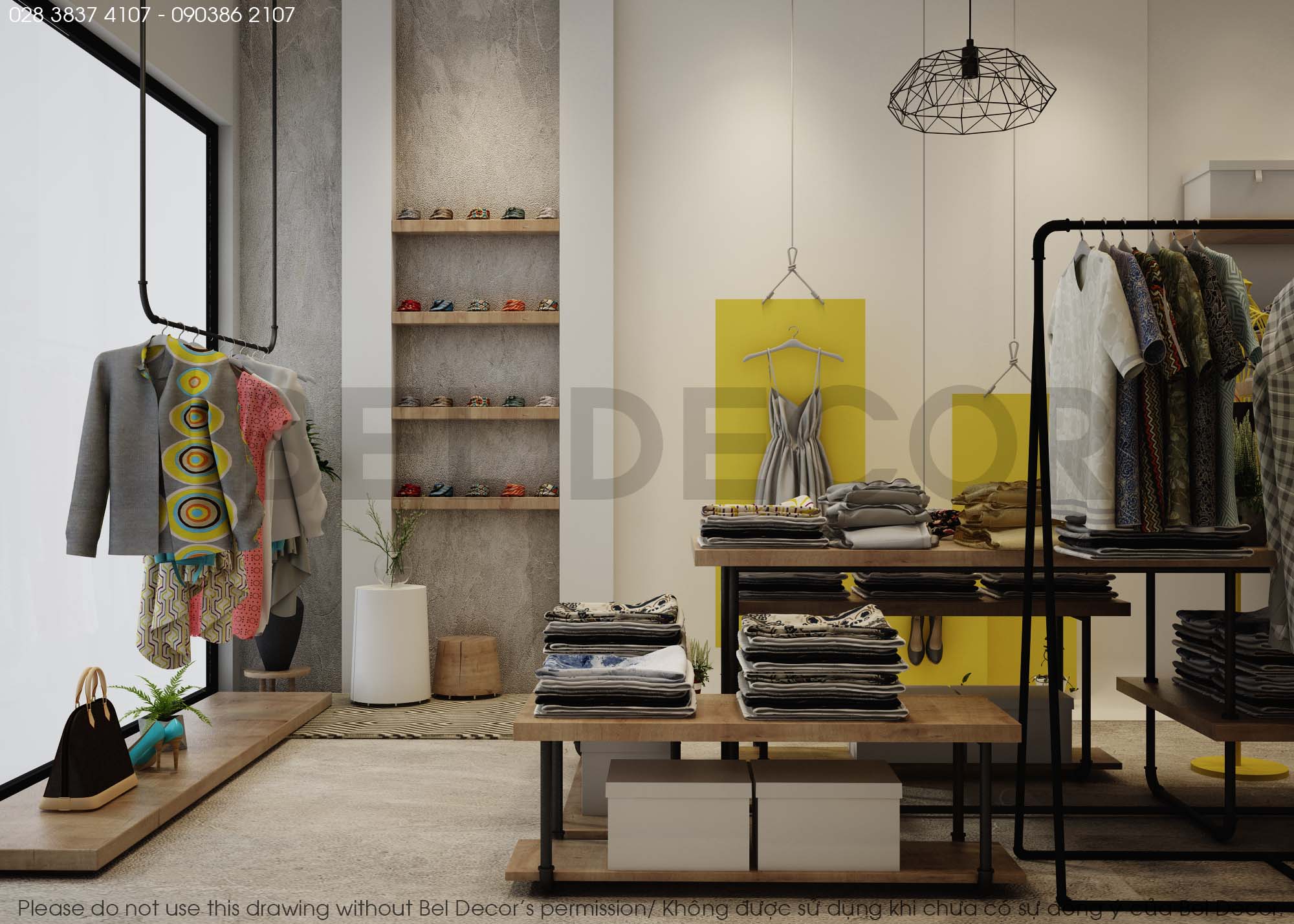 thiết kế nội thất Shop tại Hồ Chí Minh THIẾT KẾ NỘI THẤT SHOP (PR1701) 7 1562832650