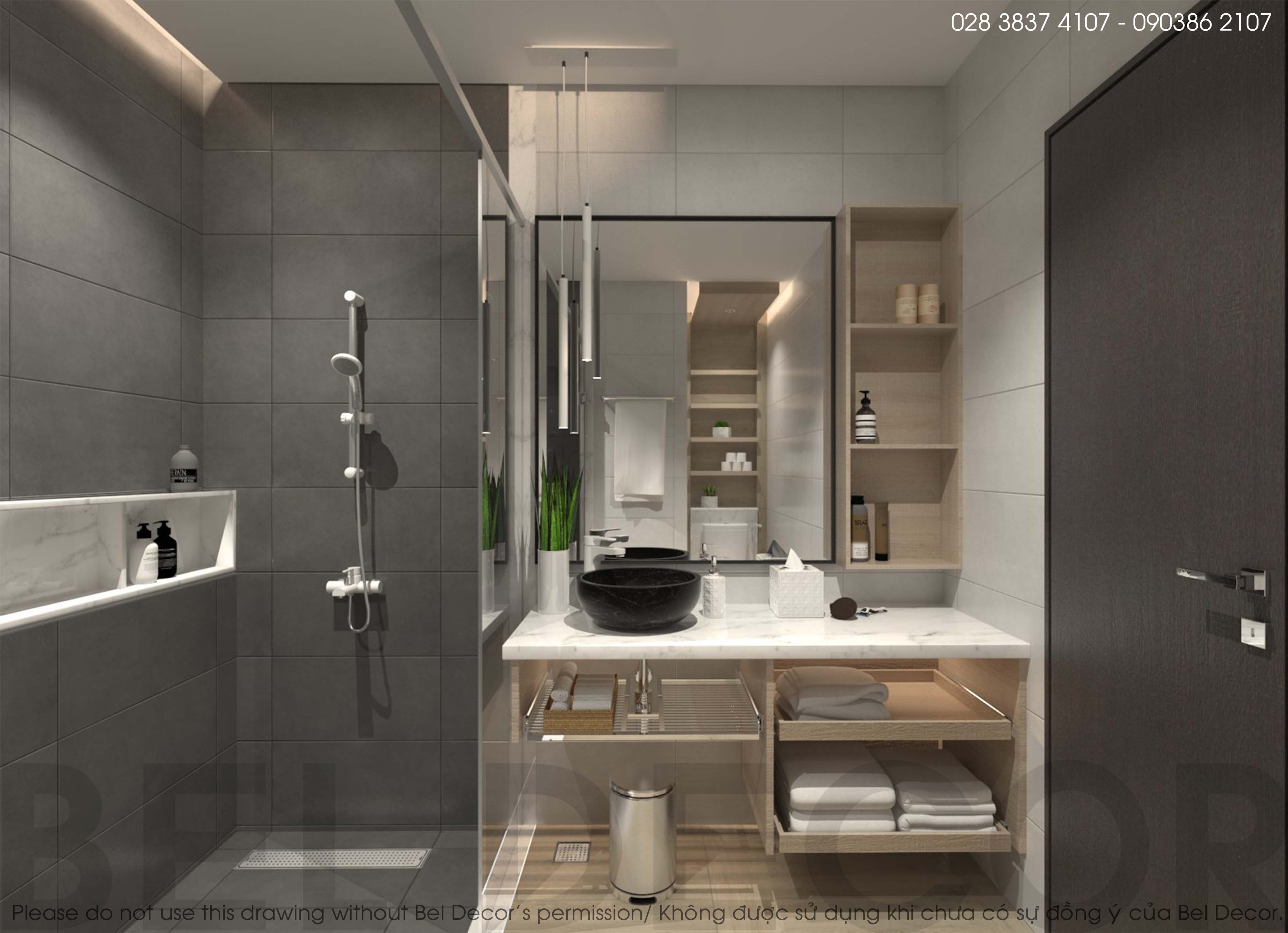 thiết kế nội thất Biệt Thự tại Hồ Chí Minh THIẾT KẾ NỘI THẤT BIỆT THỰ (HO1766) 6 1562834247