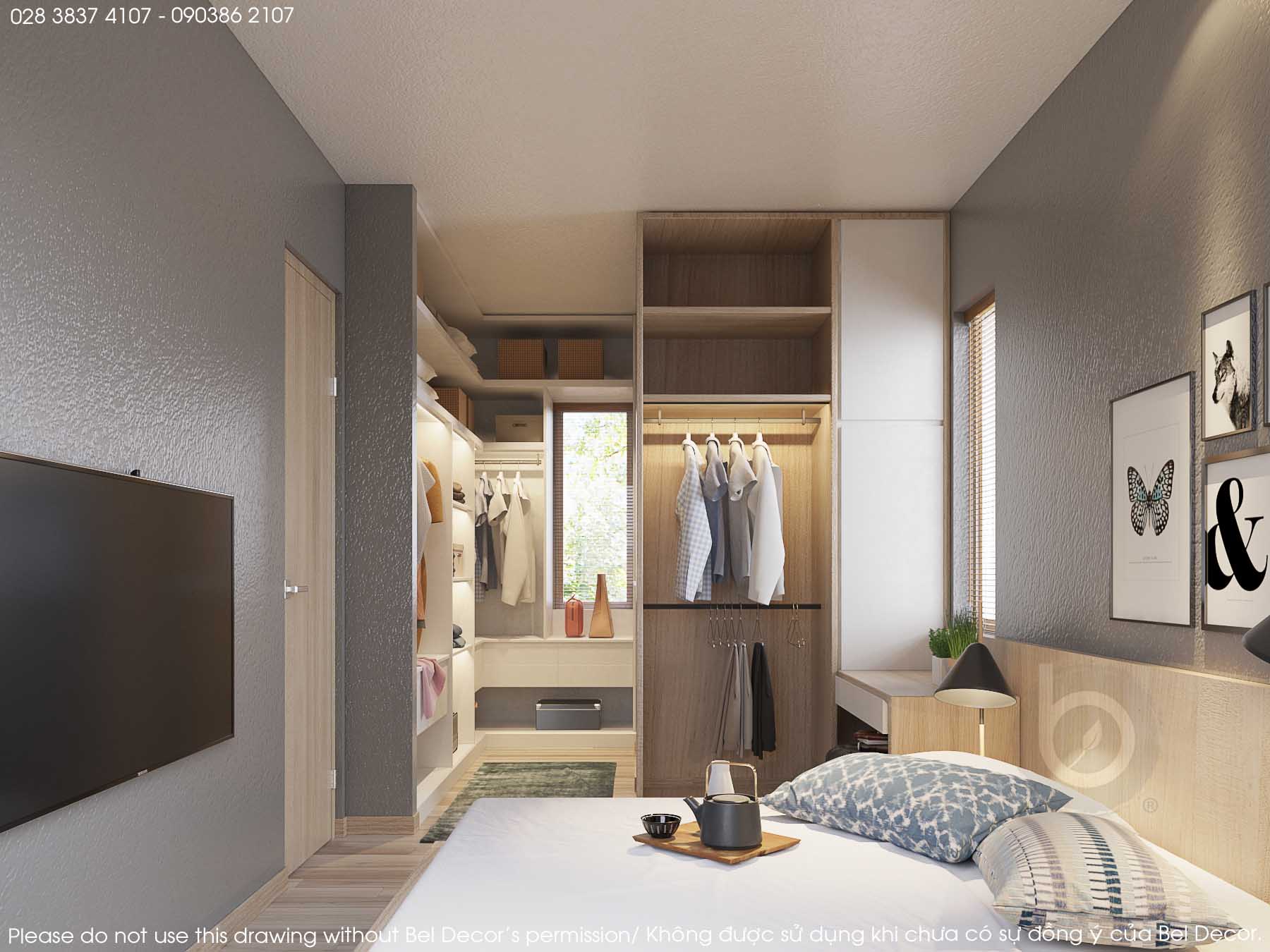 thiết kế nội thất Biệt Thự tại Hồ Chí Minh THIẾT KẾ NỘI THẤT BIỆT THỰ (HO1719B) 8 1562834429