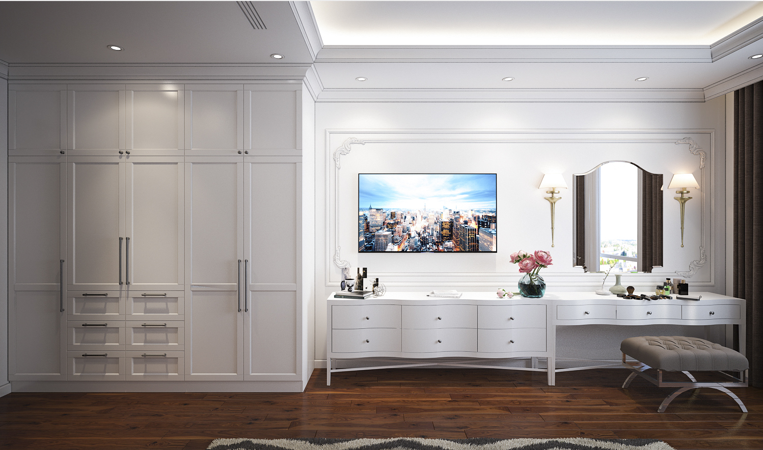 thiết kế nội thất chung cư tại Hà Nội Nội thất chung cư anh Tưởng - Royal 10 1562917011