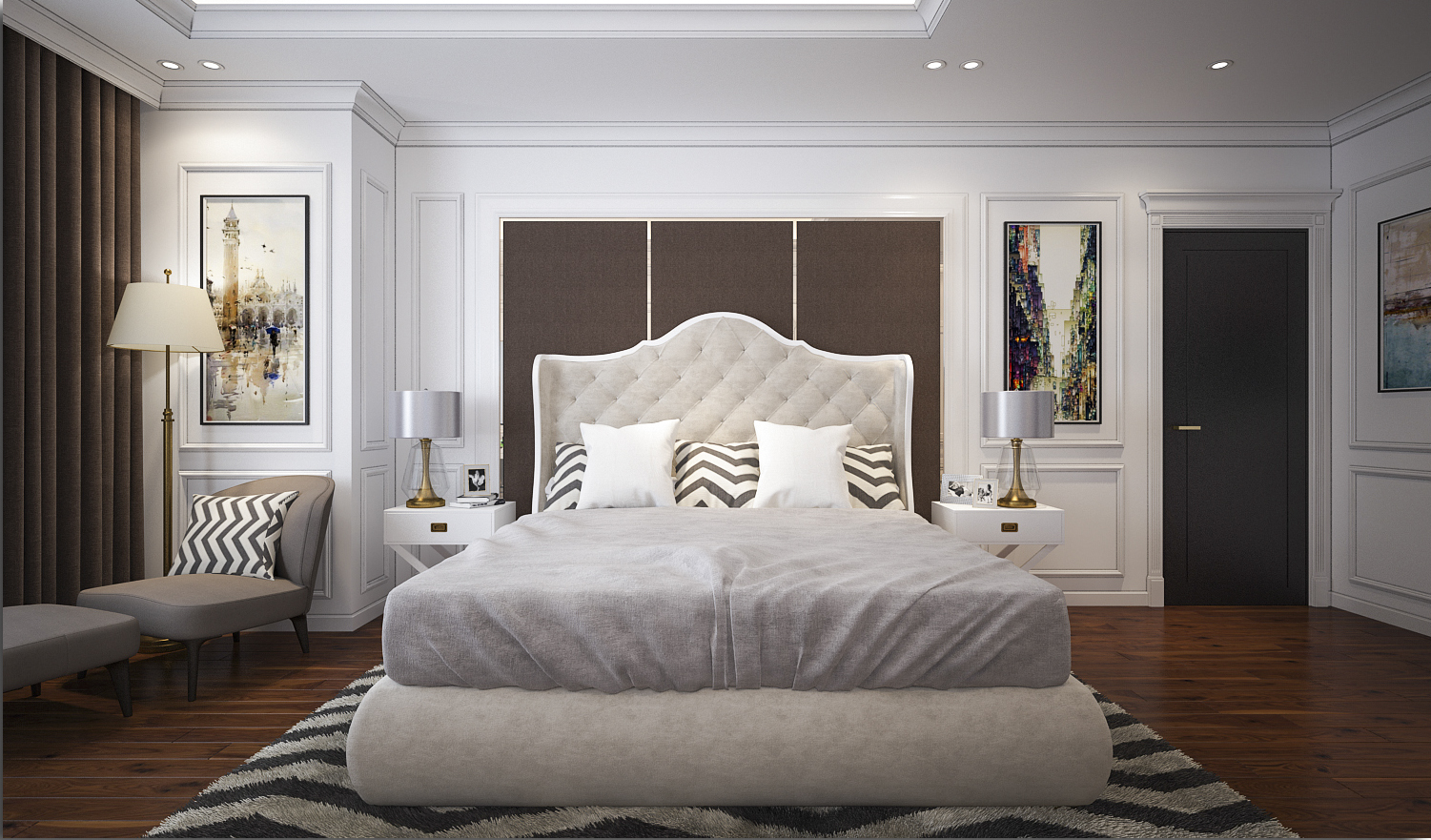 thiết kế nội thất chung cư tại Hà Nội Nội thất chung cư anh Tưởng - Royal 11 1562917011