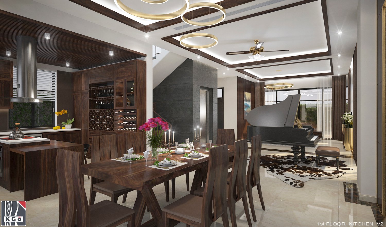 thiết kế nội thất Biệt Thự tại Hà Nội Biệt thự tại khu Stalek - Cô Mai 9 1562926927