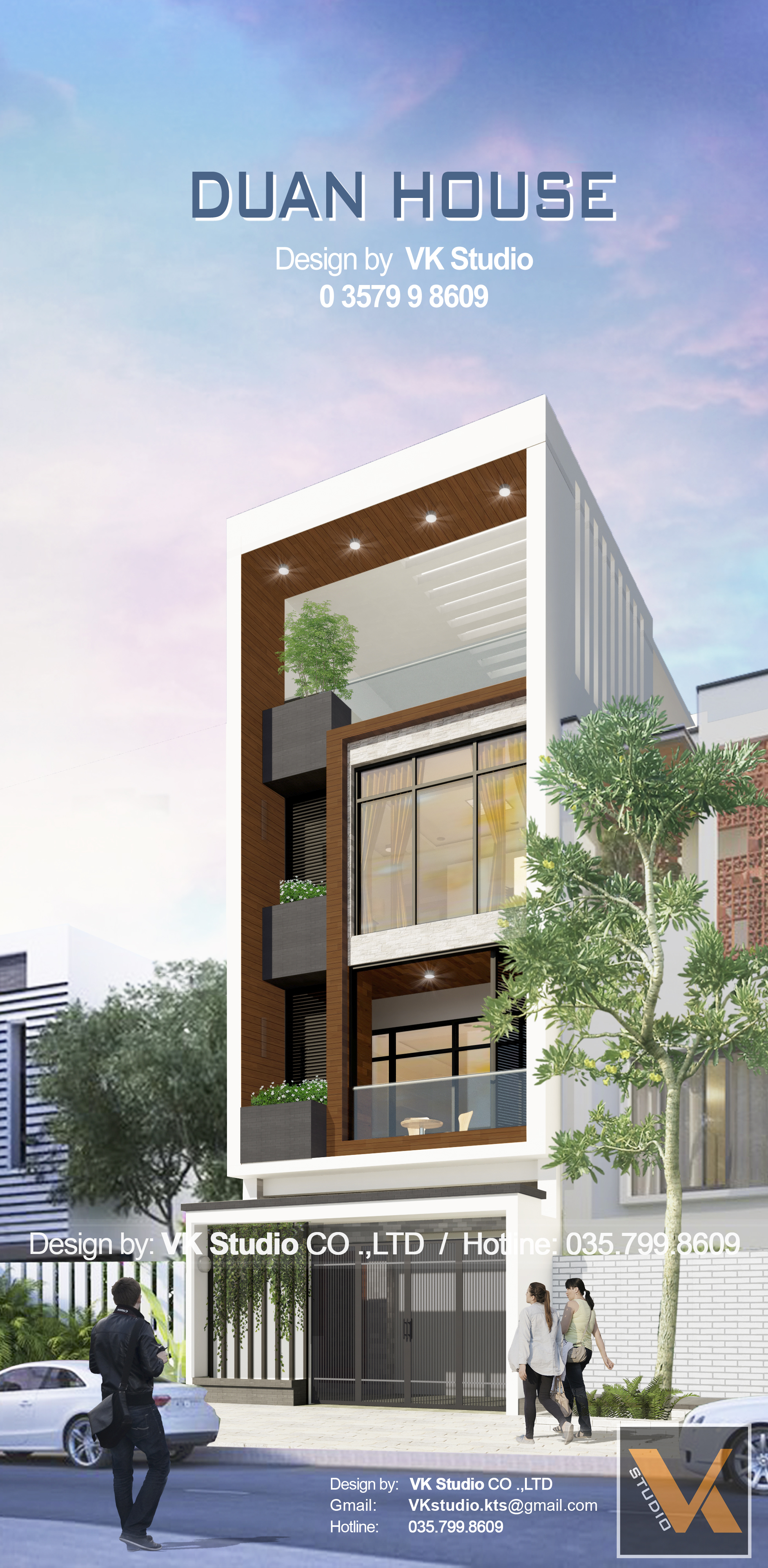 thiết kế Nhà Mặt Phố tại Hải Phòng DUAN HOUSE 0 1563853998
