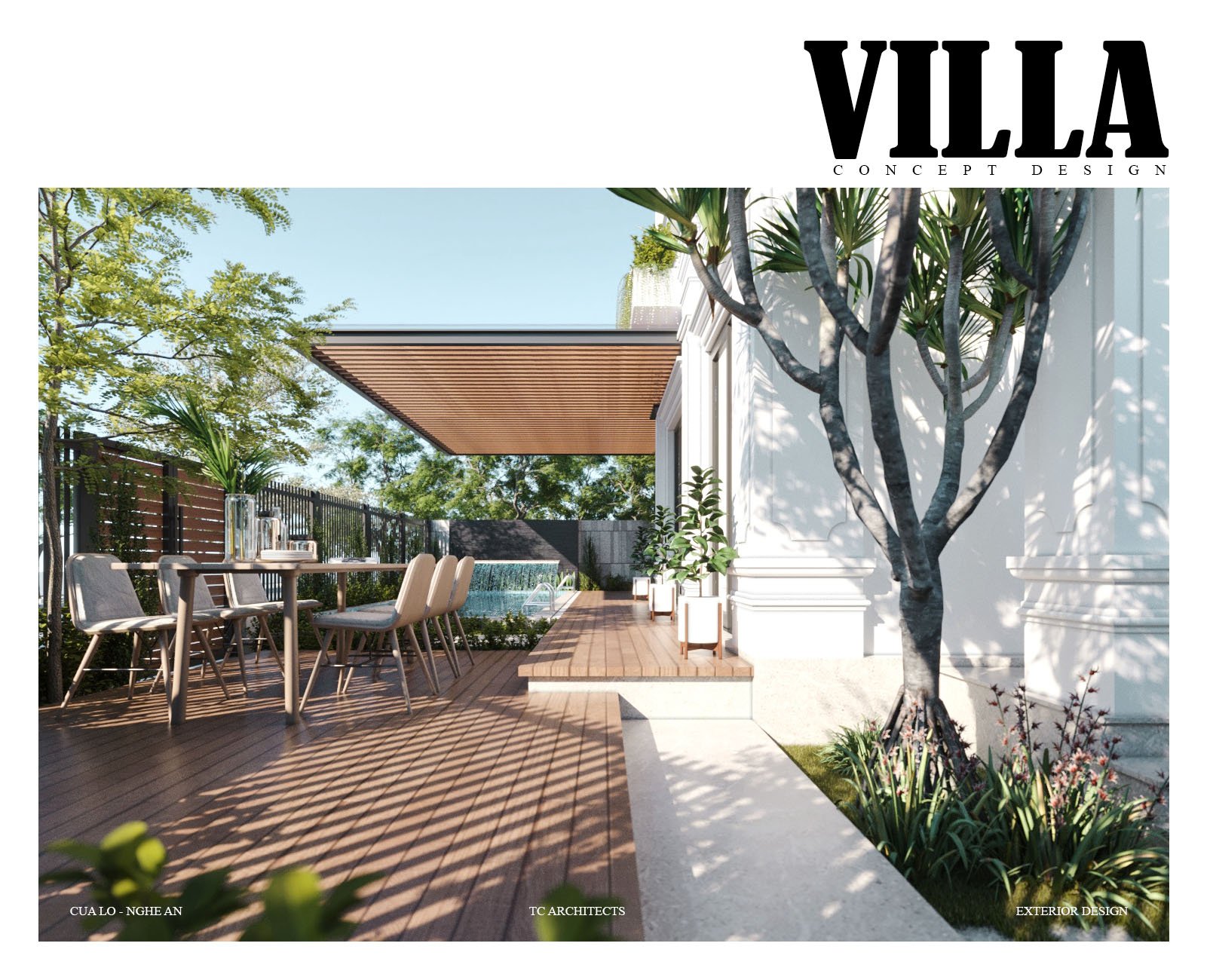 thiết kế nội thất Biệt Thự tại Nghệ An VILLA CHI HA 3 1564566687