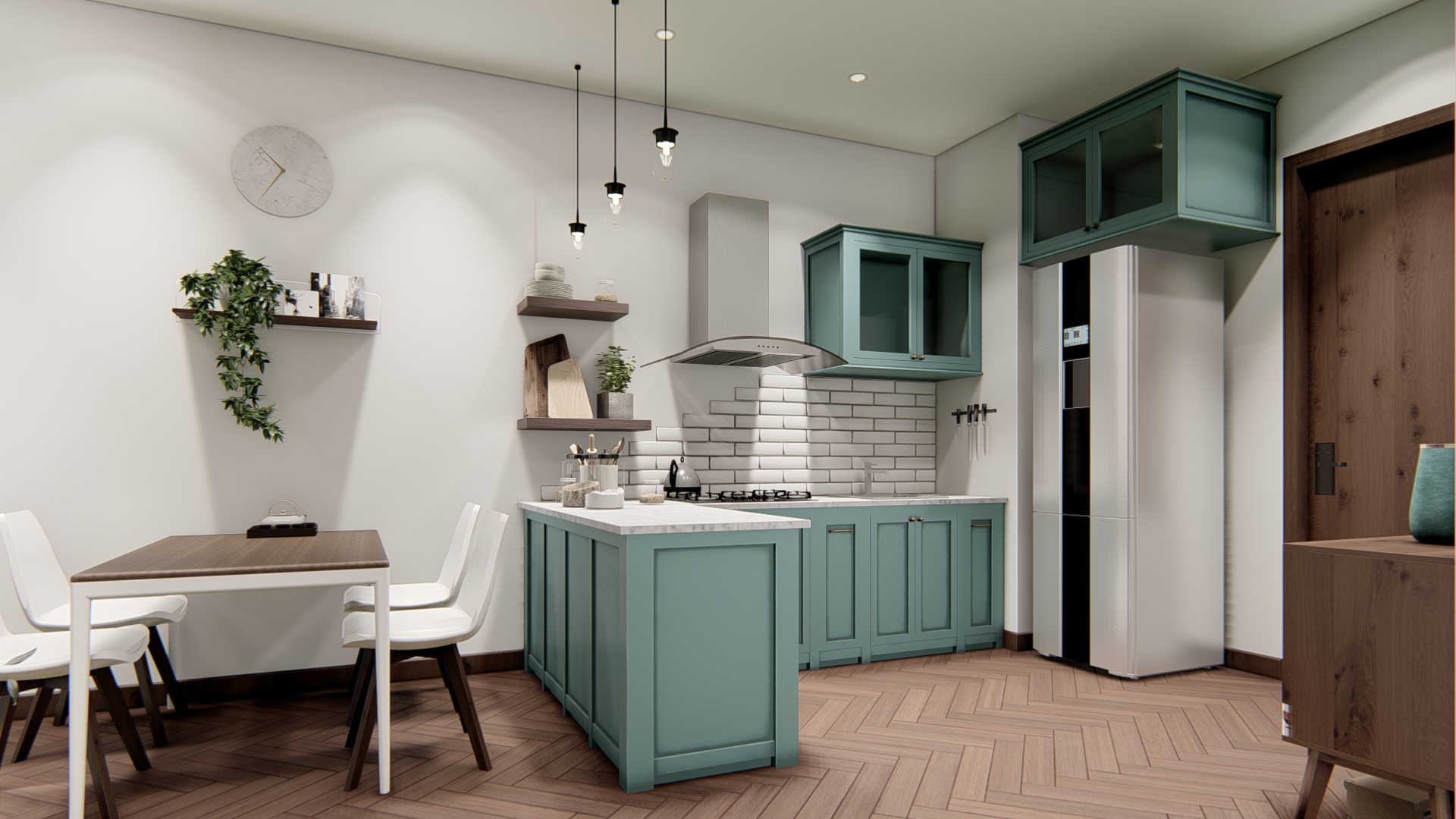 thiết kế nội thất chung cư tại Hồ Chí Minh Căn hộ Hà Đô Centrosa 2 1565695032