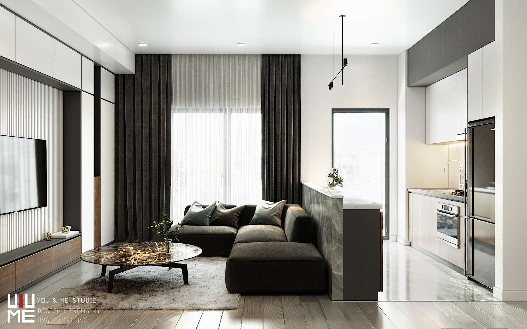 thiết kế nội thất chung cư tại Hà Nội 90 Nguyễn Tuân 3 1566362693