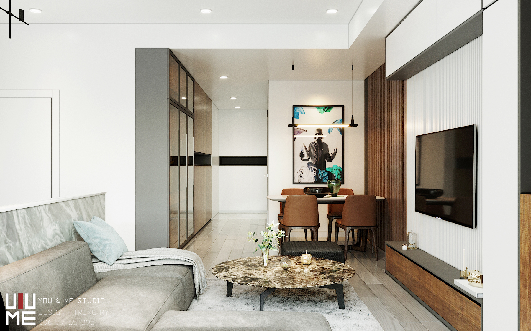 thiết kế nội thất chung cư tại Hà Nội 90 Nguyễn Tuân 4 1566362692