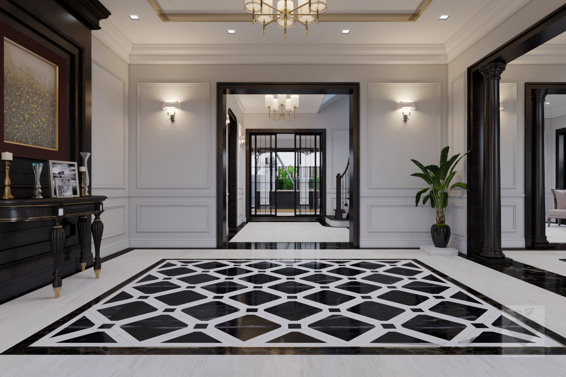 thiết kế Nội thất Biệt Thự Biệt thự ngoại ô32