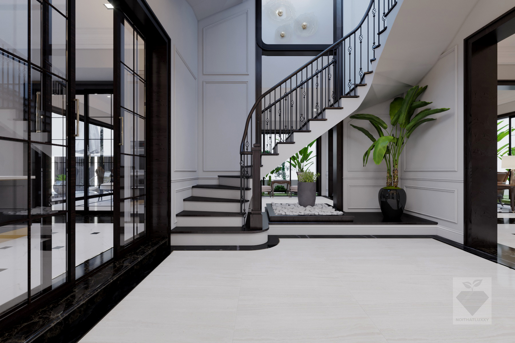 thiết kế Nội thất Biệt Thự Biệt thự ngoại ô62