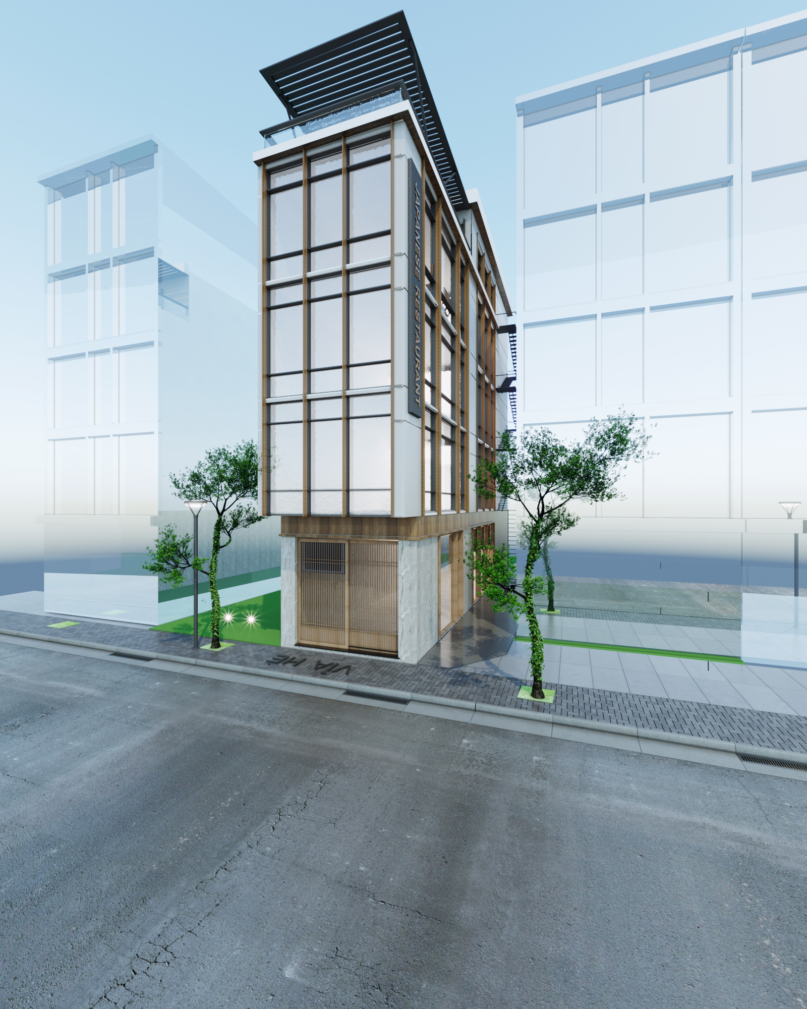 thiết kế Nội thất Nhà Hàng NHÀ HÀNG NHẬT BẢN - 99 PHAN KẾ BÍNH.78