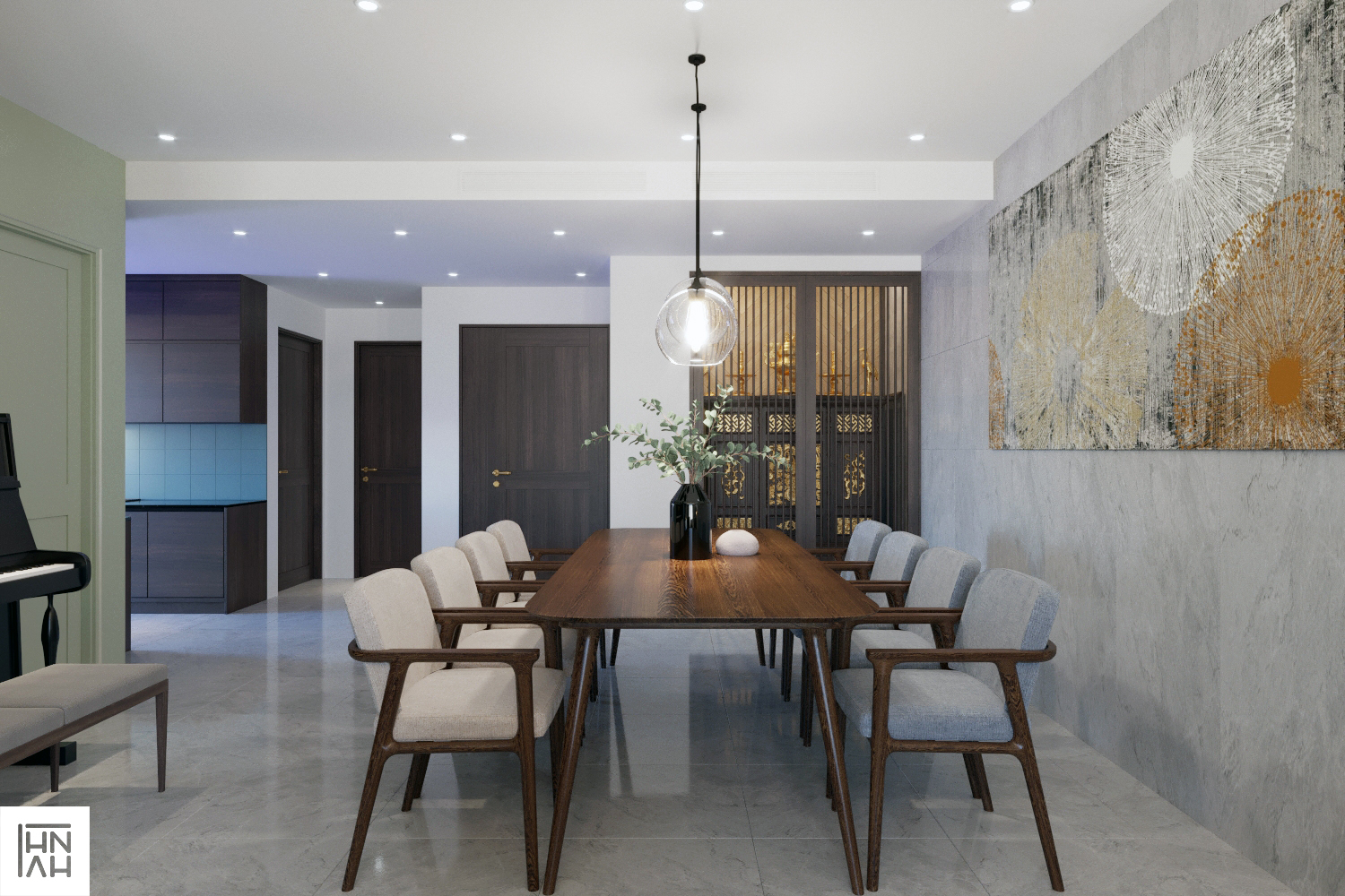 thiết kế nội thất chung cư tại Hà Nội Sungrand Lương Yên 6 1566897527