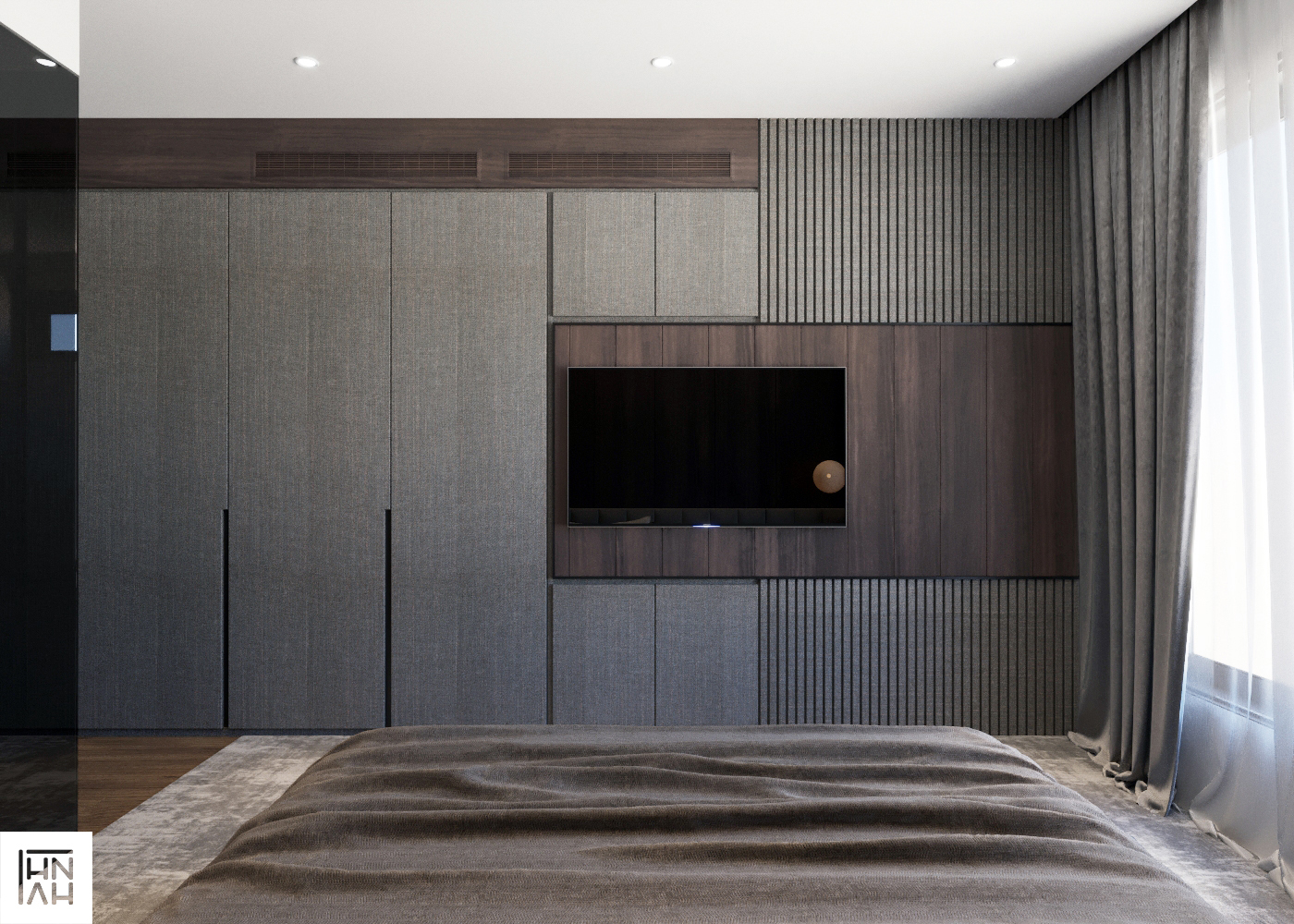 thiết kế nội thất chung cư tại Hà Nội Sungrand Lương Yên 9 1566897528