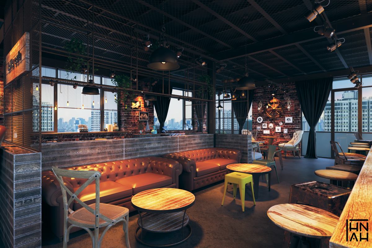thiết kế nội thất Cafe tại Hà Nội Lofita Cafe 2 1566900271