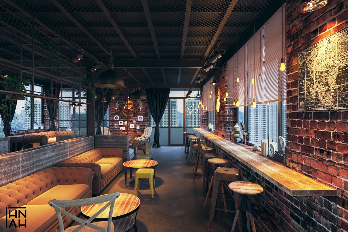 thiết kế nội thất Cafe tại Hà Nội Lofita Cafe 3 1566900271