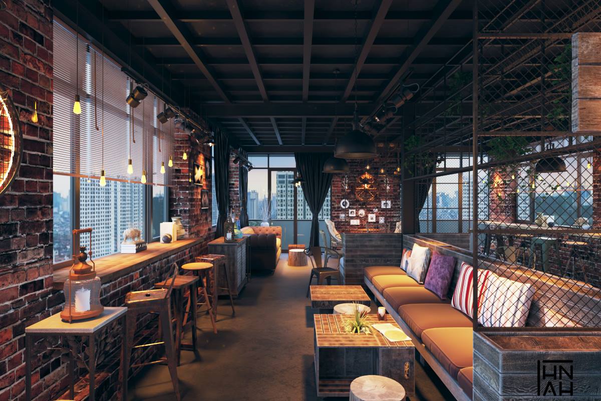 thiết kế nội thất Cafe tại Hà Nội Lofita Cafe 5 1566900271
