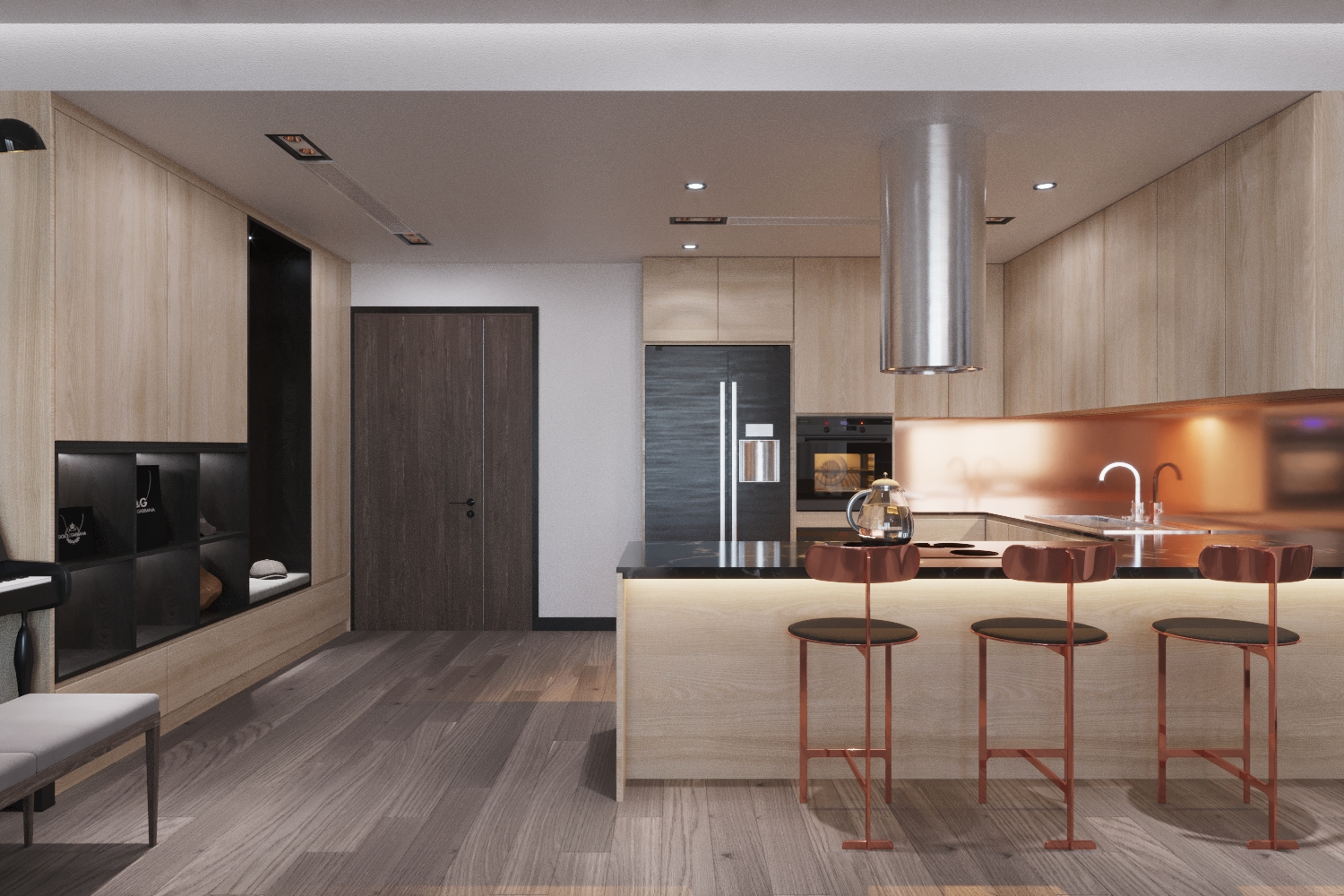 thiết kế nội thất chung cư tại Hà Nội Sungrand City 3 1567478928