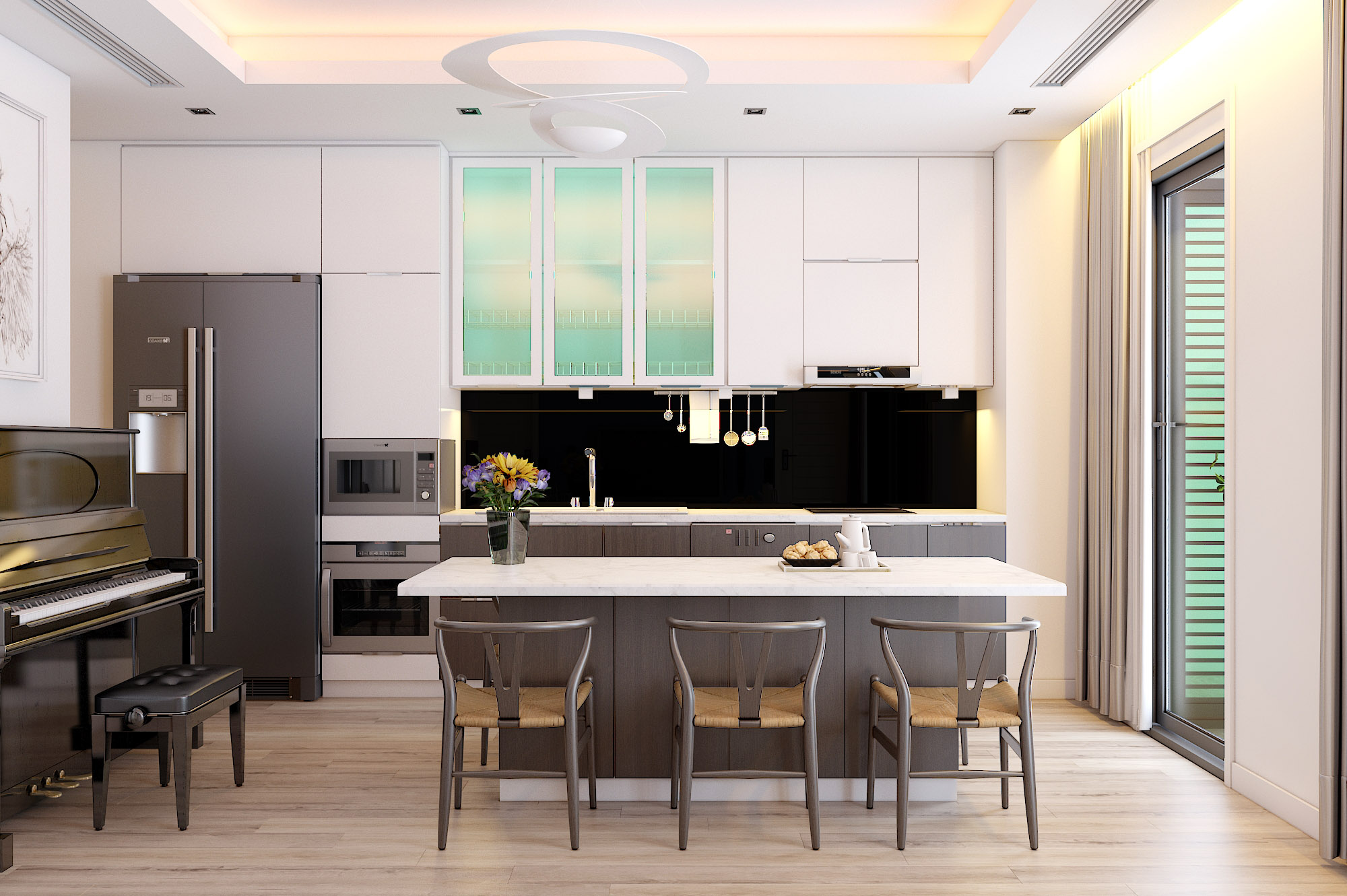 thiết kế nội thất chung cư tại Hà Nội chung cư imperia garden - Nguyễn Tuân 5 1568084991