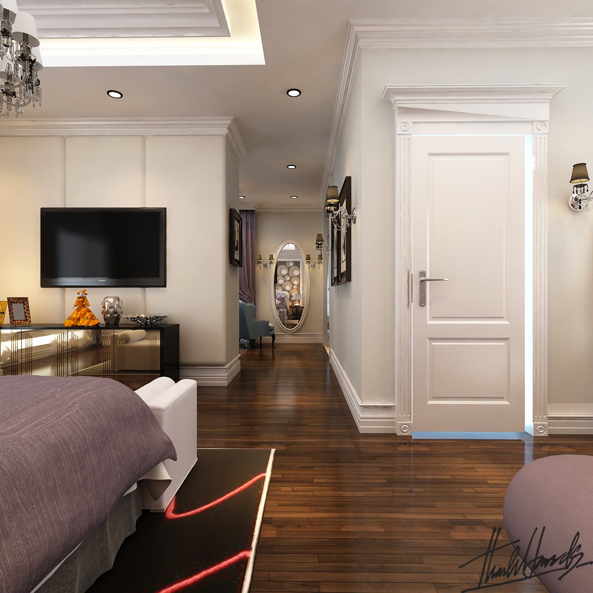 thiết kế nội thất Biệt Thự tại Hà Nội Biệt thự - Việt Hưng  20 1568273824