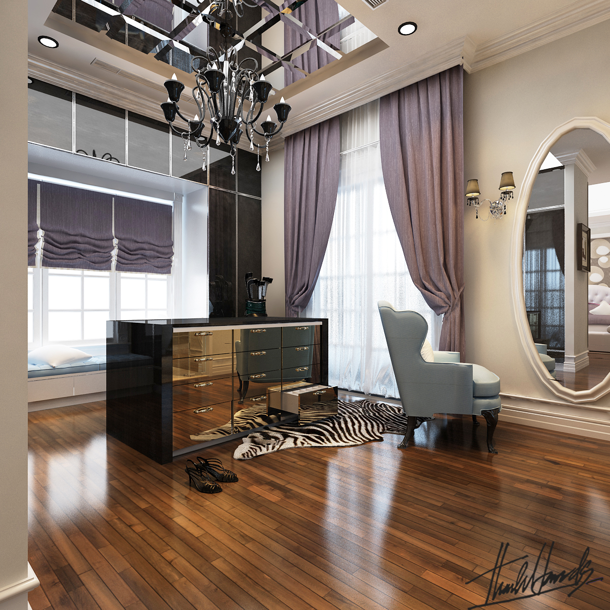 thiết kế nội thất Biệt Thự tại Hà Nội Biệt thự - Việt Hưng  22 1568273826