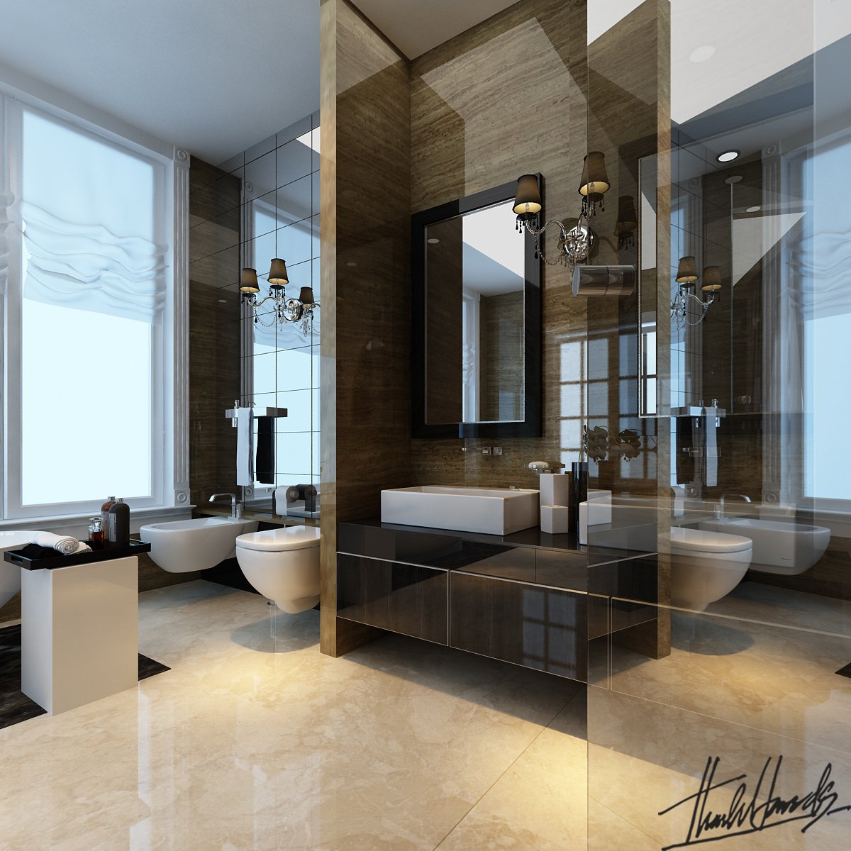 thiết kế nội thất Biệt Thự tại Hà Nội Biệt thự - Việt Hưng  24 1568273826