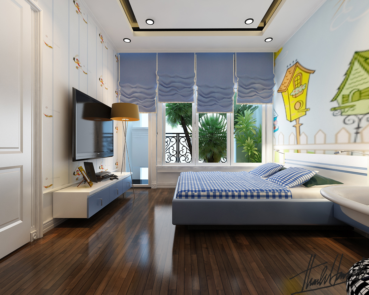 thiết kế nội thất Biệt Thự tại Hà Nội Biệt thự - Việt Hưng  27 1568273828