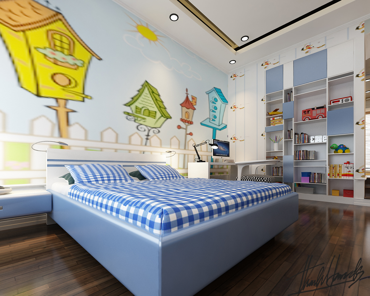 thiết kế nội thất Biệt Thự tại Hà Nội Biệt thự - Việt Hưng  28 1568273828